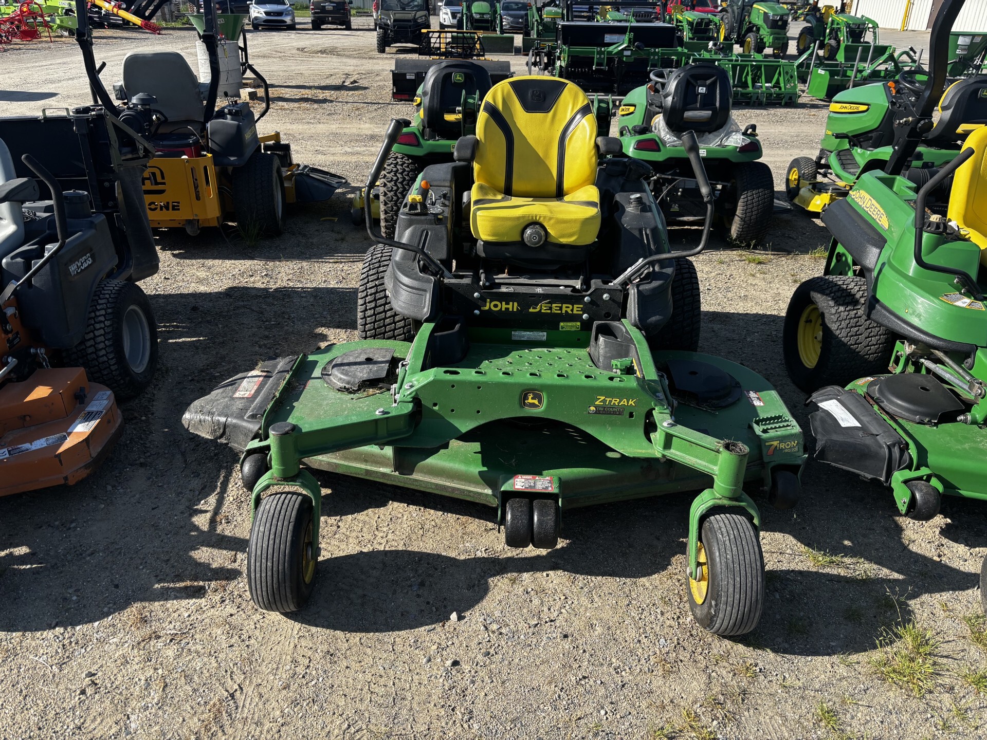 On Lot 2019 John Deere Z970R at Tri County Equipment Sandusky, MI
