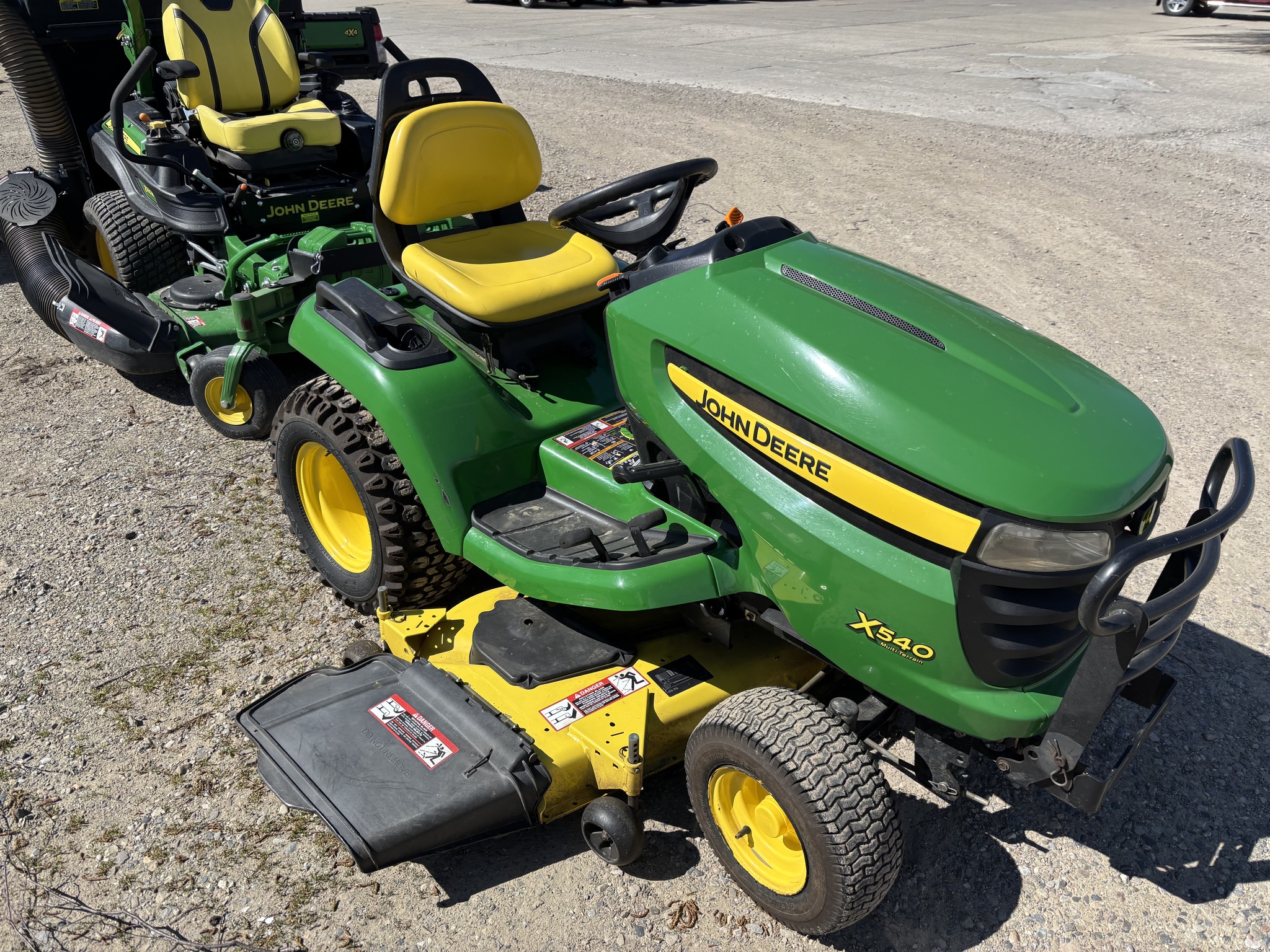 On Lot 2007 John Deere X540 at Tri County Equipment Sandusky, MI