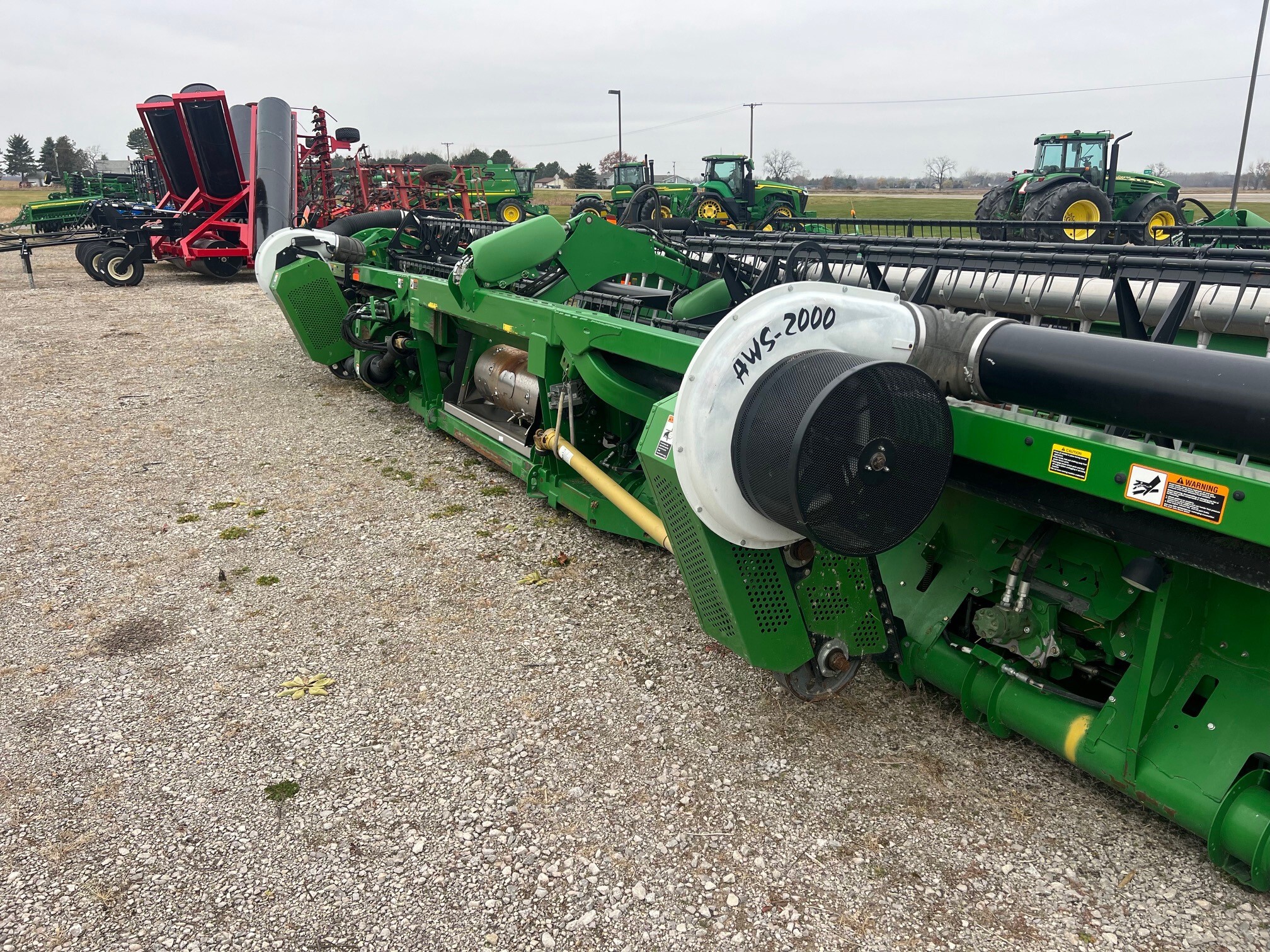 On Lot 2012 John Deere 640FD at Tri County Equipment Caro, MI