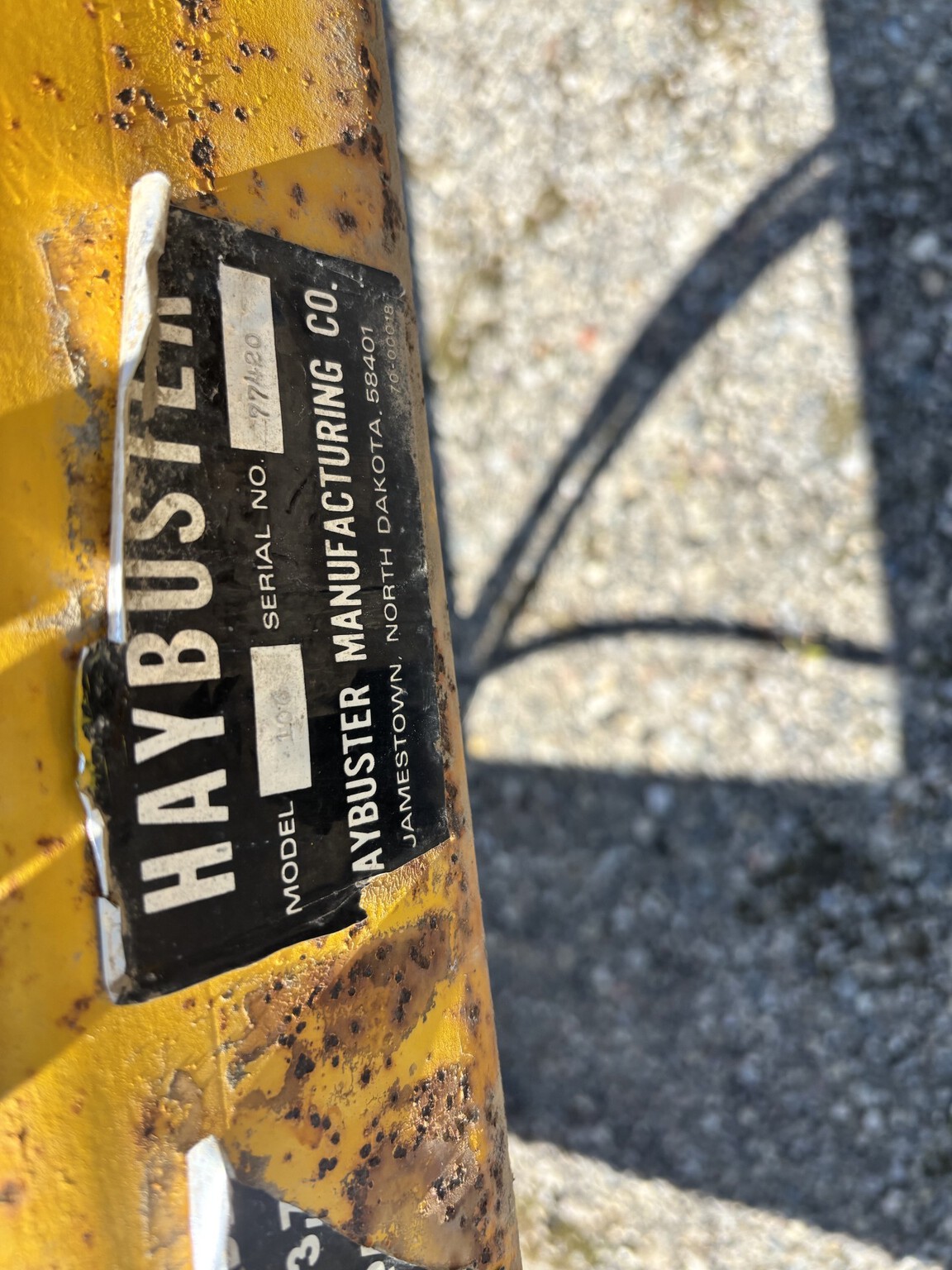 On Lot  Haybuster 106 at Tri County Equipment Sandusky, MI