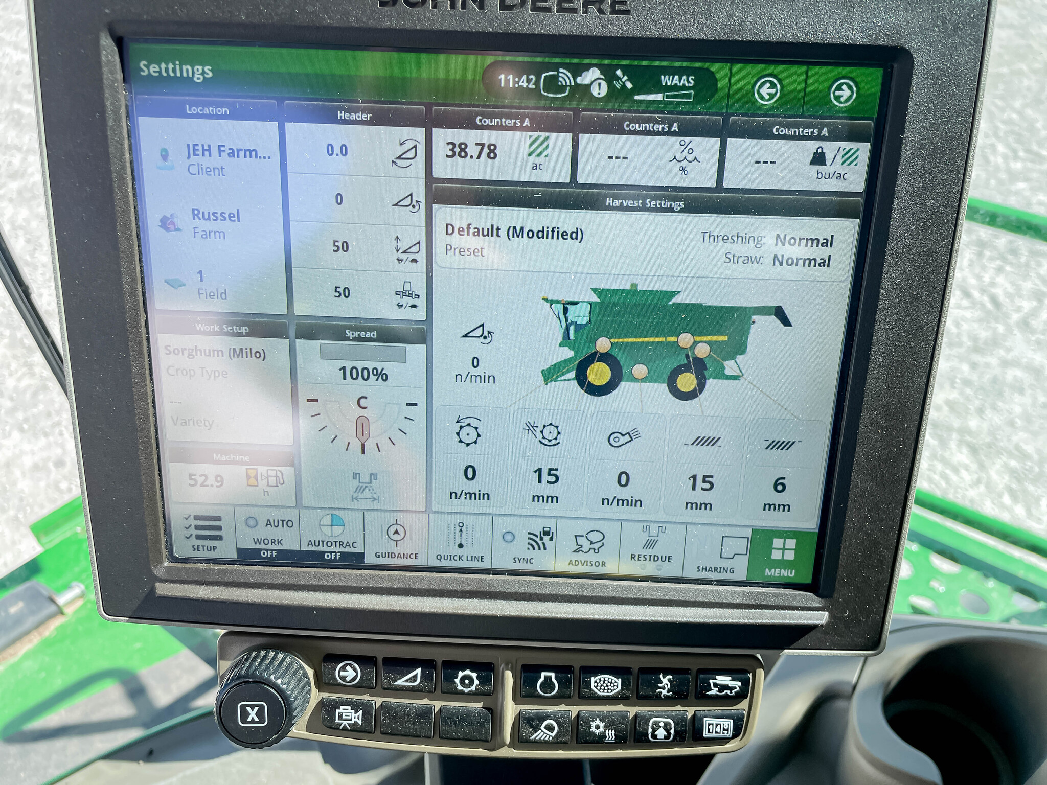  2023 John Deere X9 1100 at LandMark in Hastings, NE