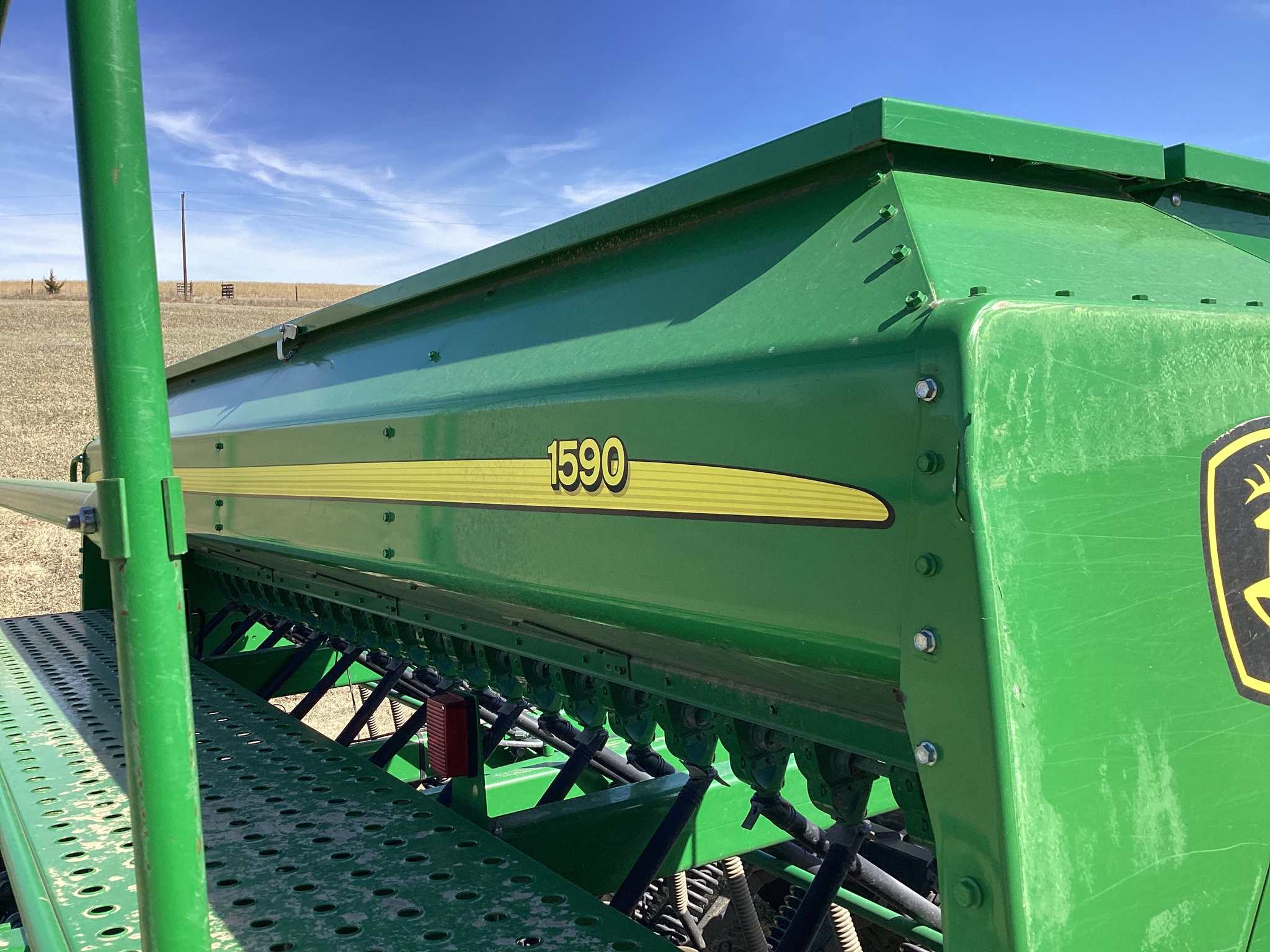  2018 John Deere 1590 at LandMark in Smith Center, KS