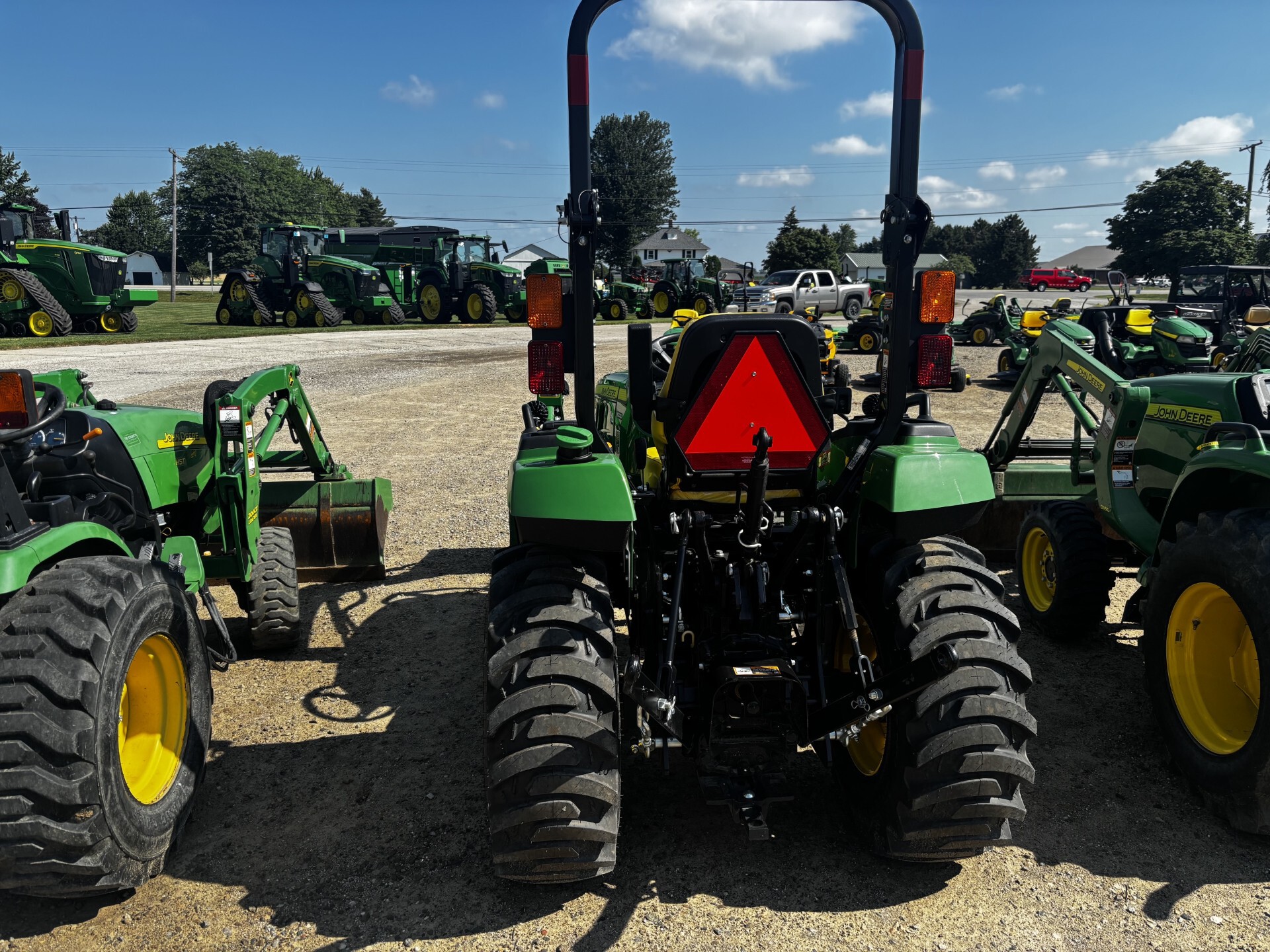 On Lot 2017 John Deere 3025E at Tri County Equipment Sandusky, MI