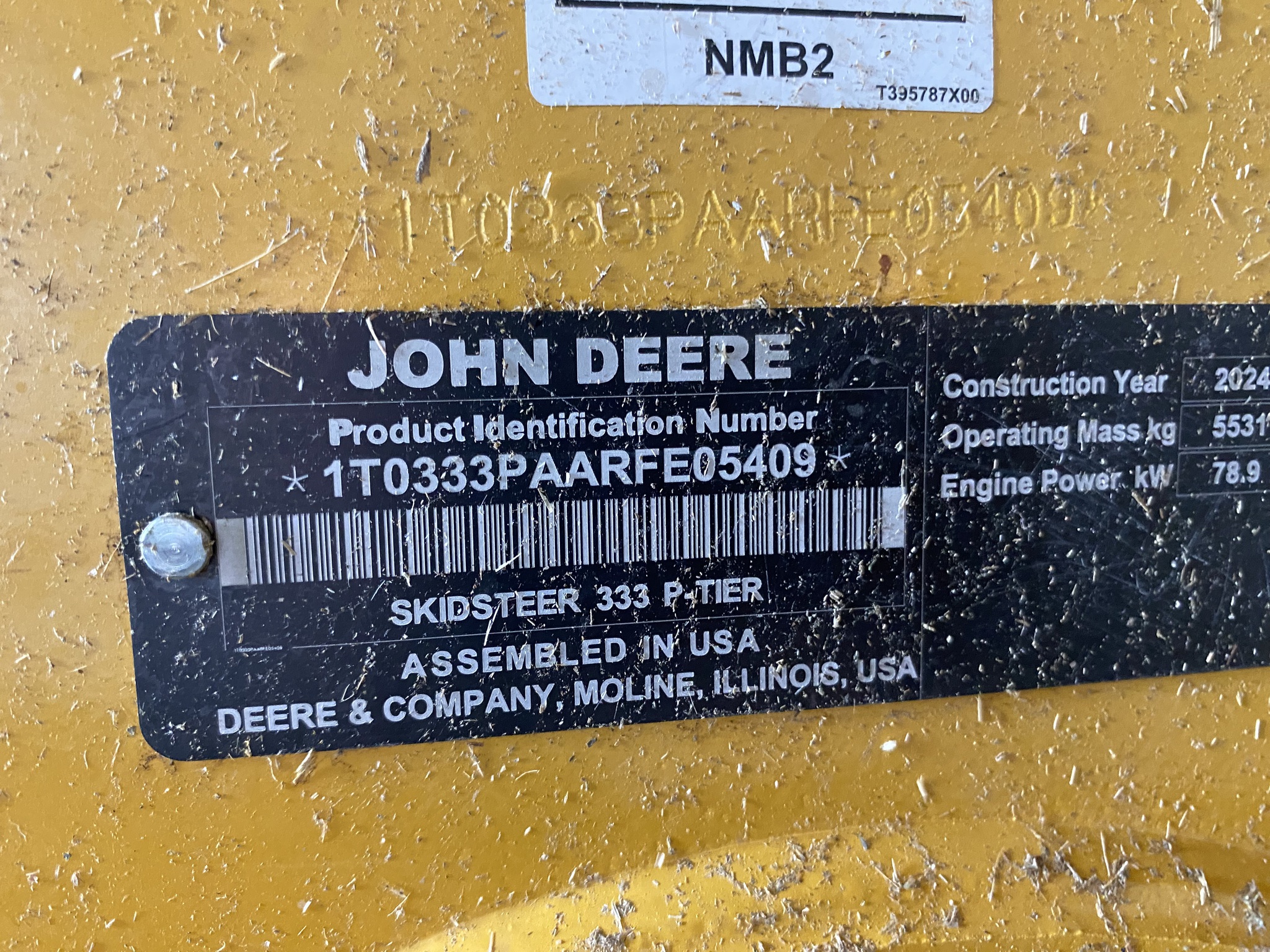  2024 John Deere 333 P at LandMark in Hebron, NE