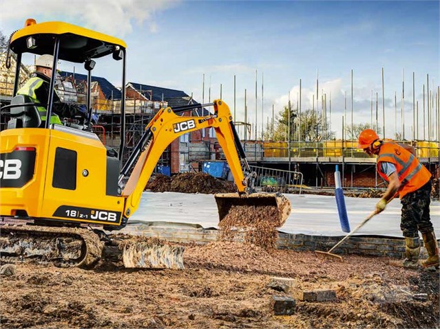  JCB 18Z-1 T4 at Briggs JCB 