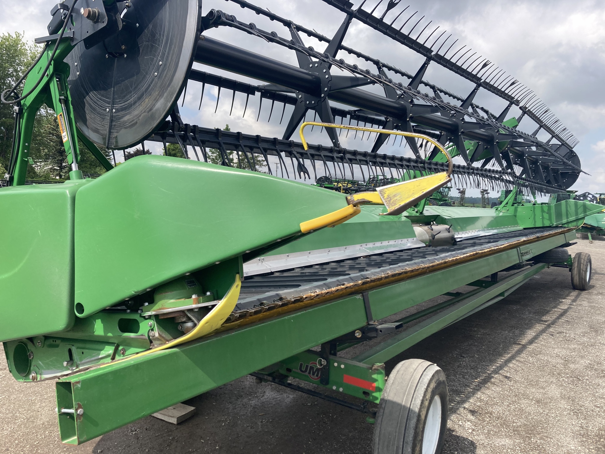 On Lot 2014 John Deere 640FD at Tri County Equipment Sandusky, MI