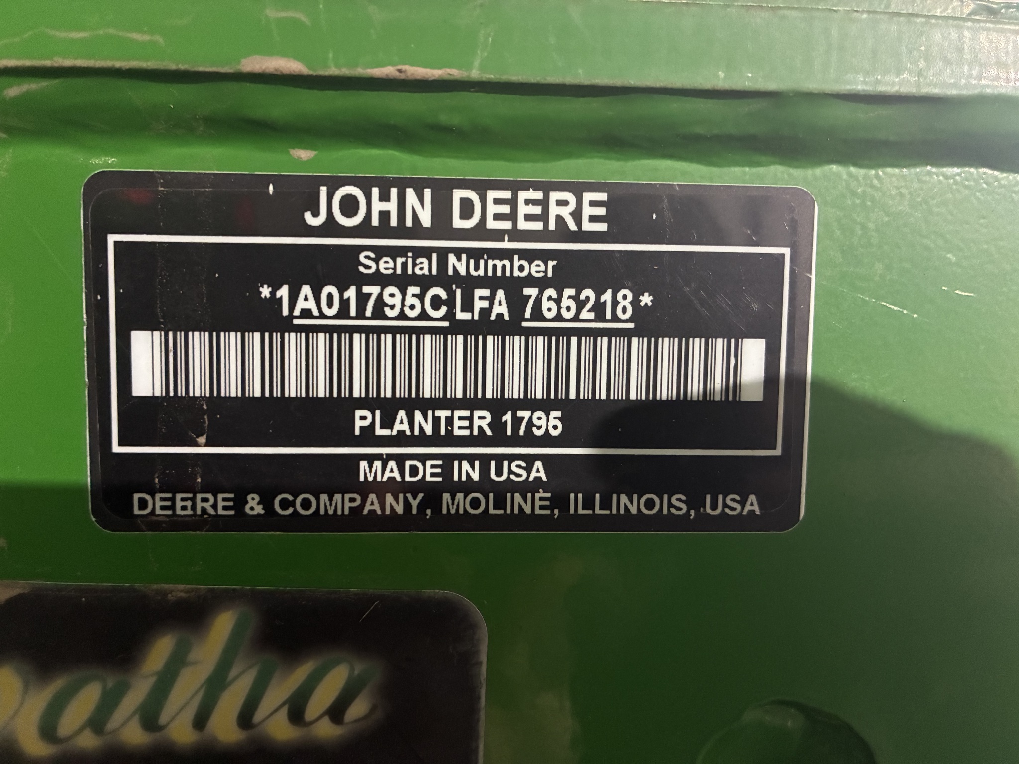  2016 John Deere 1795 at LandMark in Beatrice, NE
