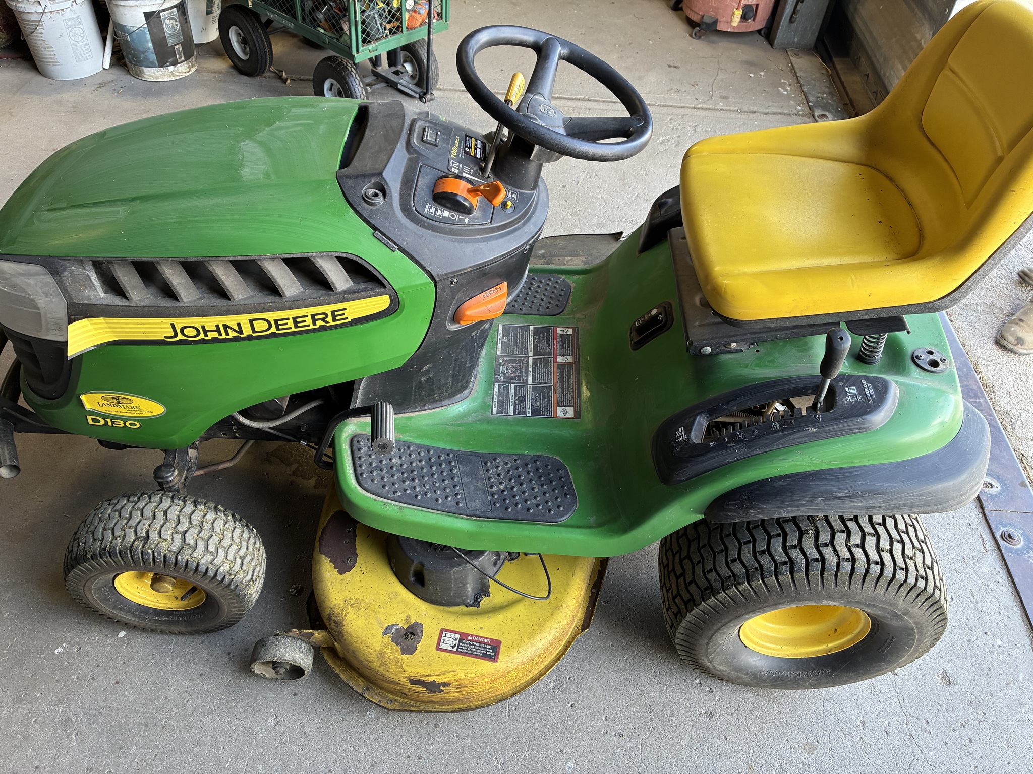  2012 John Deere D130 at LandMark in Gothenburg, NE