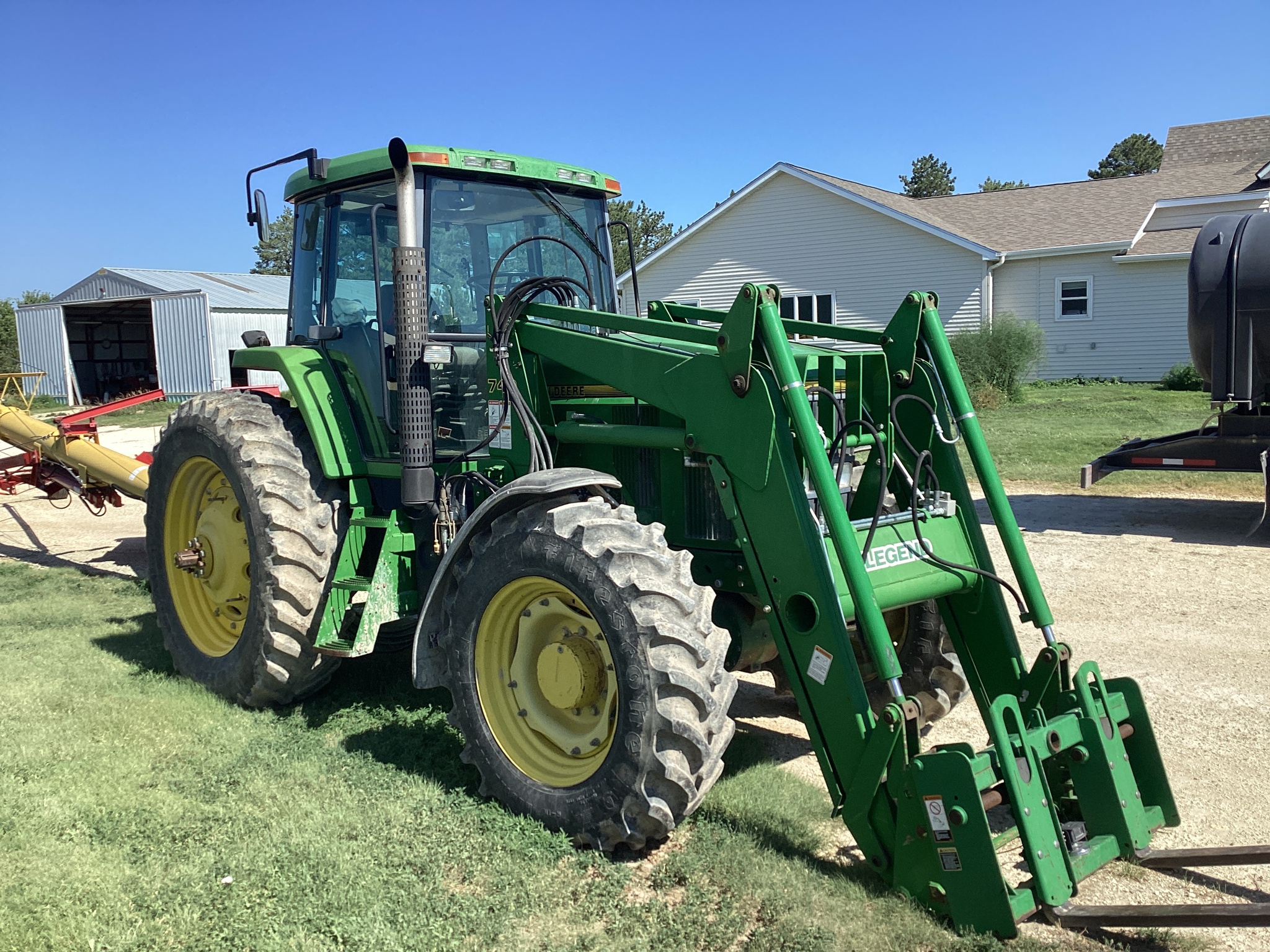  1993 John Deere 7800 at LandMark in Smith Center, KS