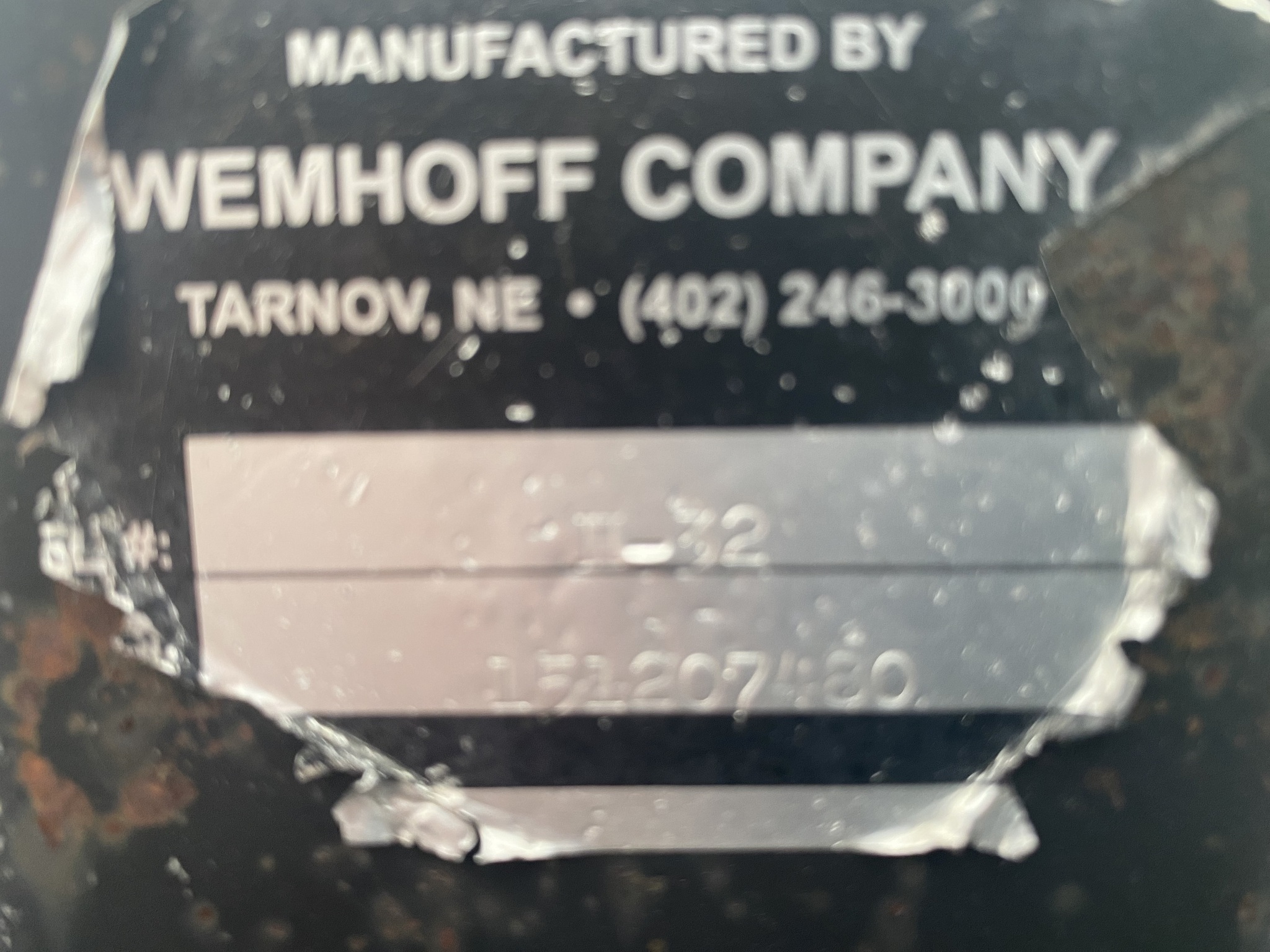  2015 Wemhoff h-32 at LandMark in Hebron, NE