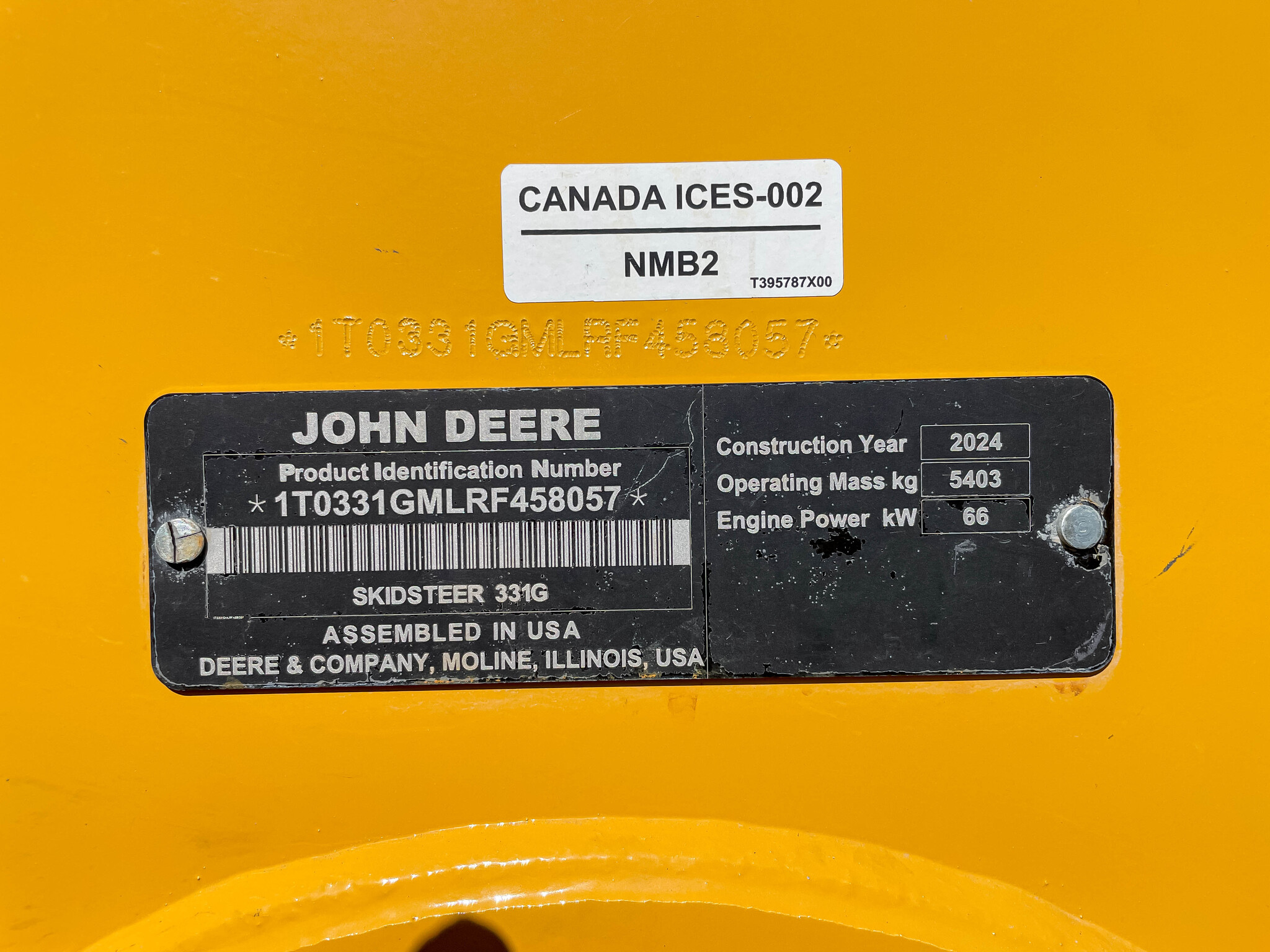  2023 John Deere 331G at LandMark in Fairfield, NE