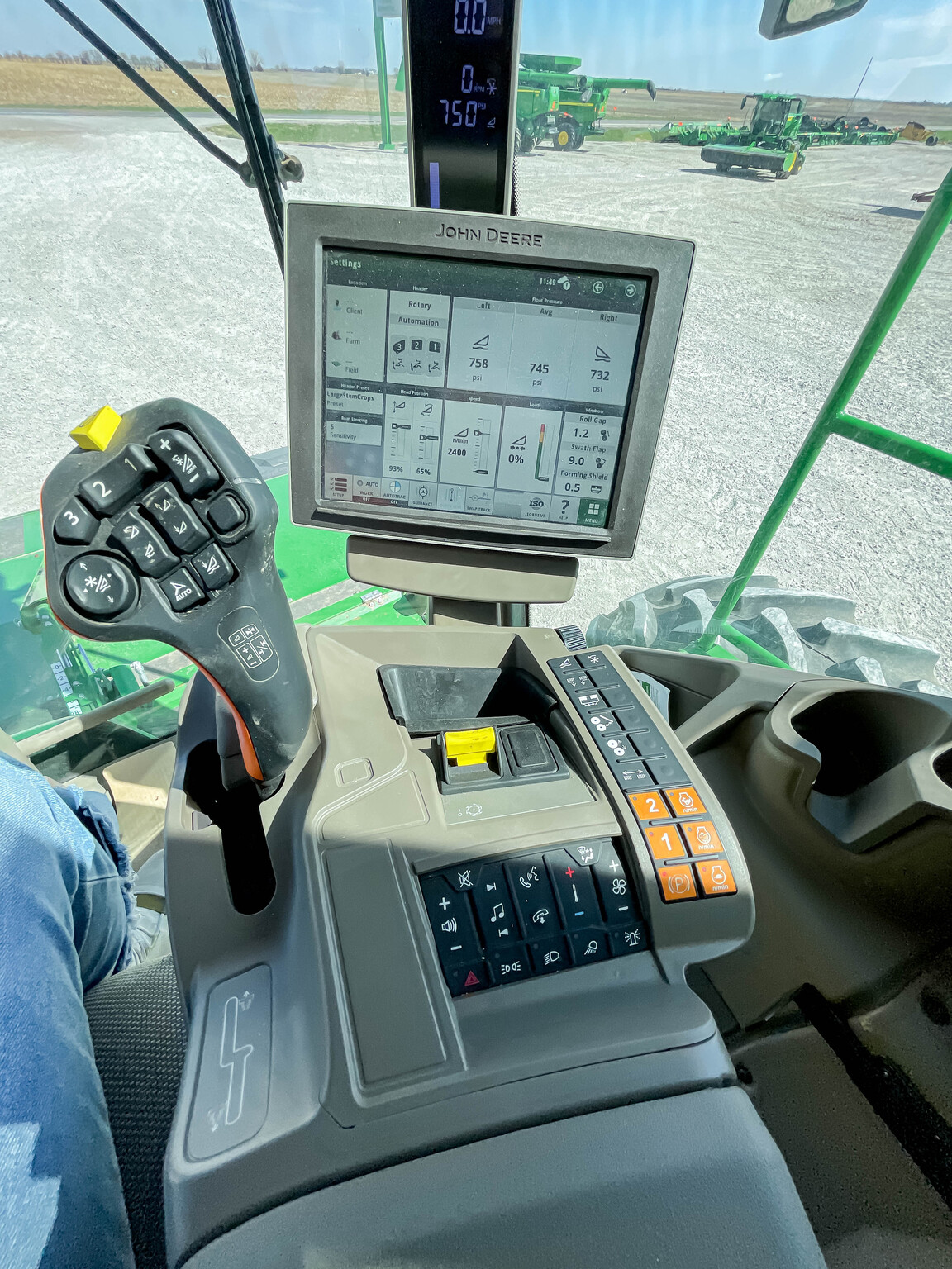  2024 John Deere W235R at LandMark in Smith Center, KS