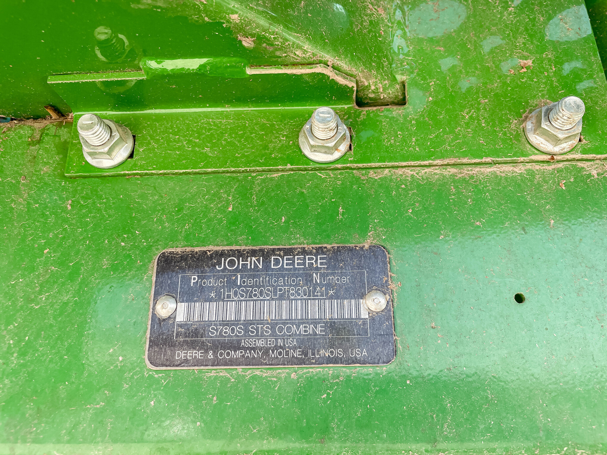  2024 John Deere S780 at LandMark in Marysville, KS