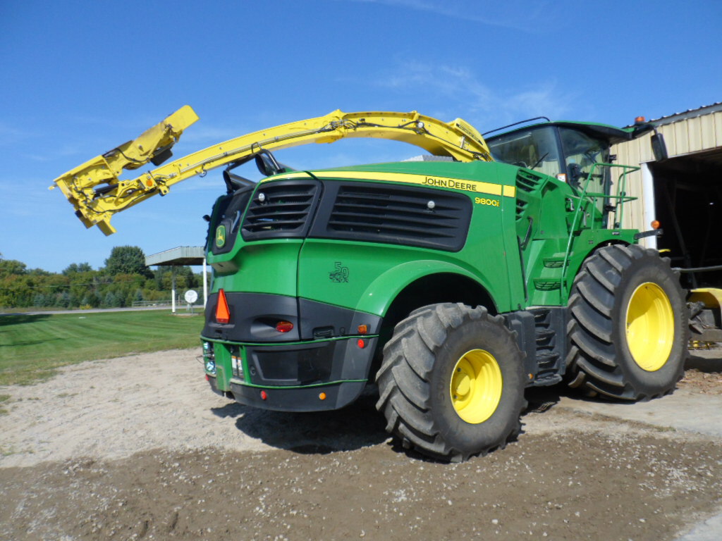 On Lot 2021 John Deere 9800 at Tri County Equipment Bad Axe, MI