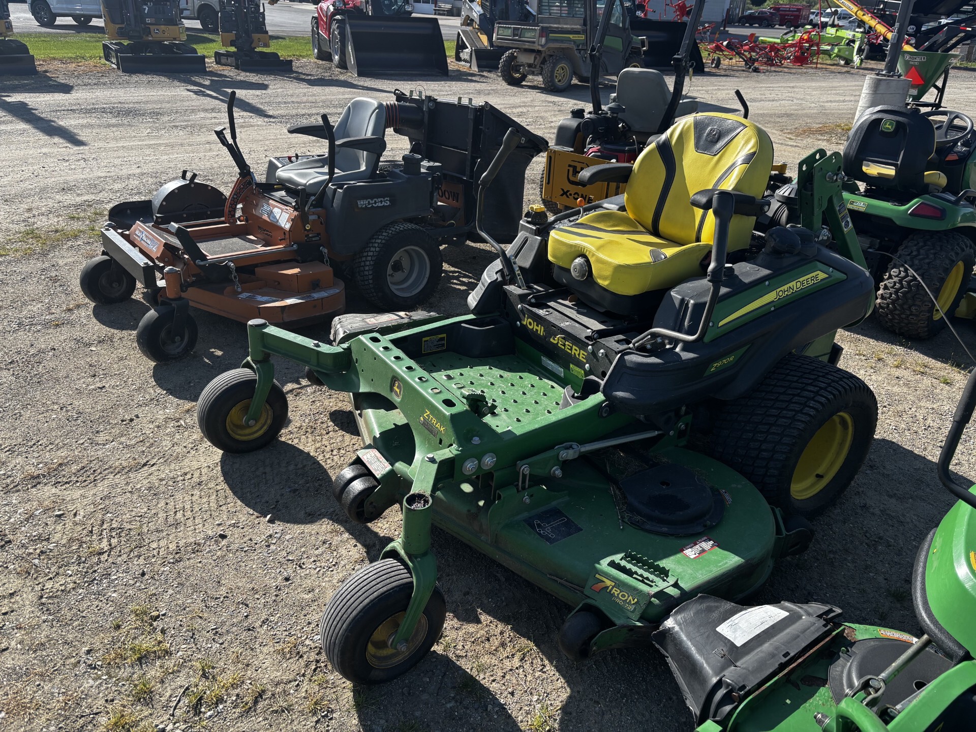 On Lot 2019 John Deere Z970R at Tri County Equipment Sandusky, MI
