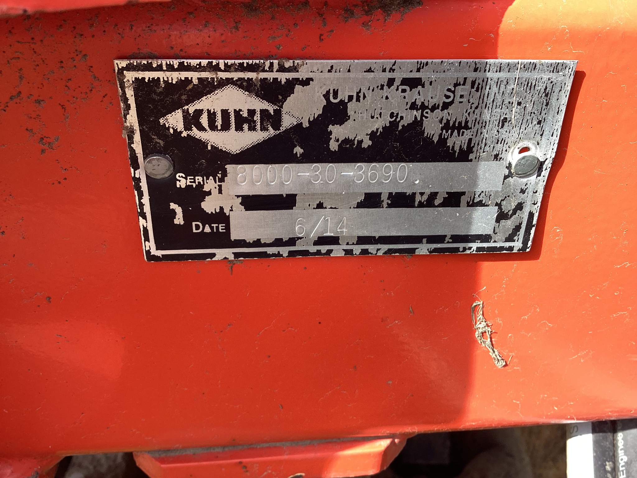  2013 Kuhn Krause 8000-30 at LandMark in Minden, NE