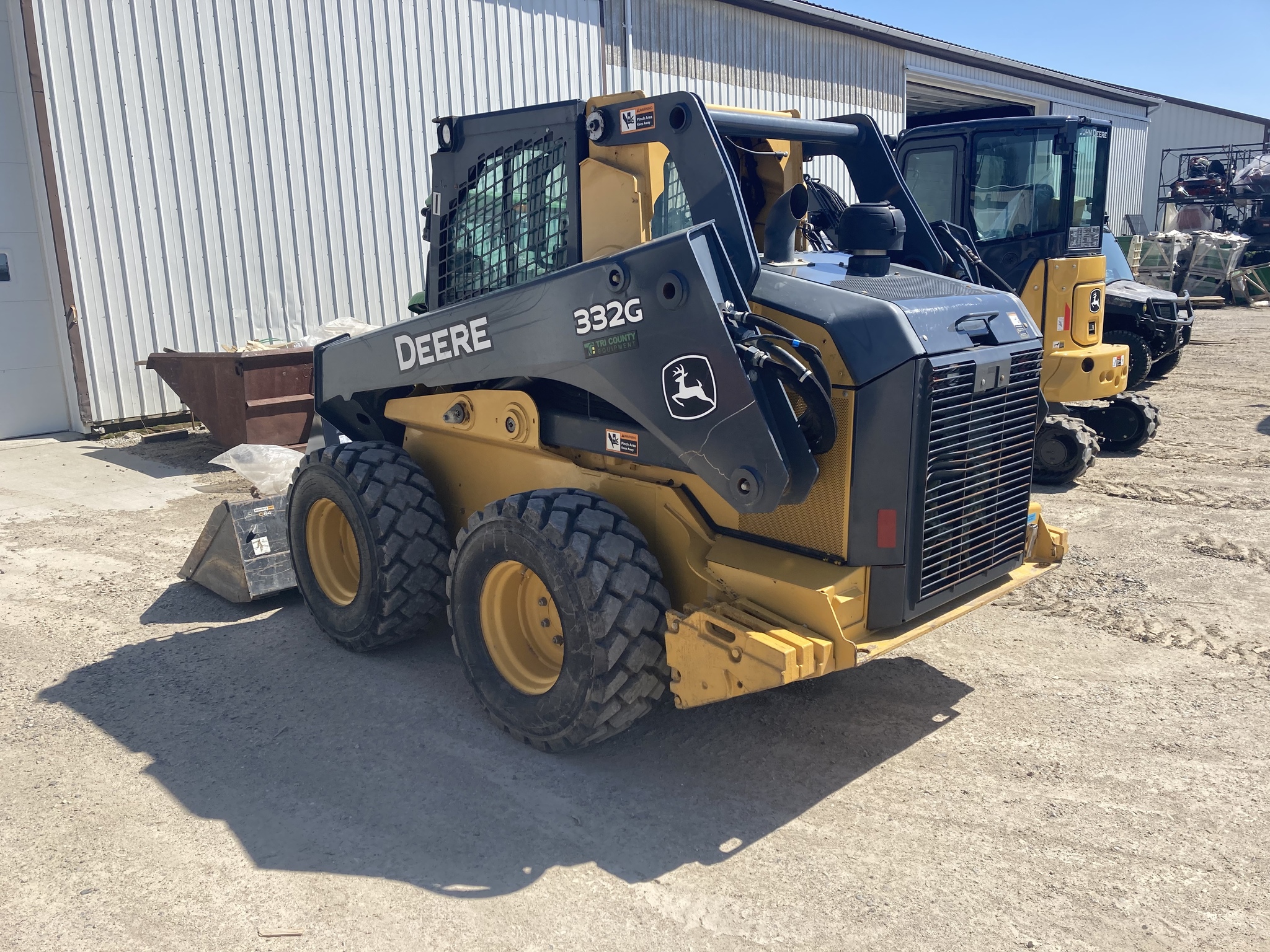 On Lot 2017 John Deere 332G at Tri County Equipment Sandusky, MI