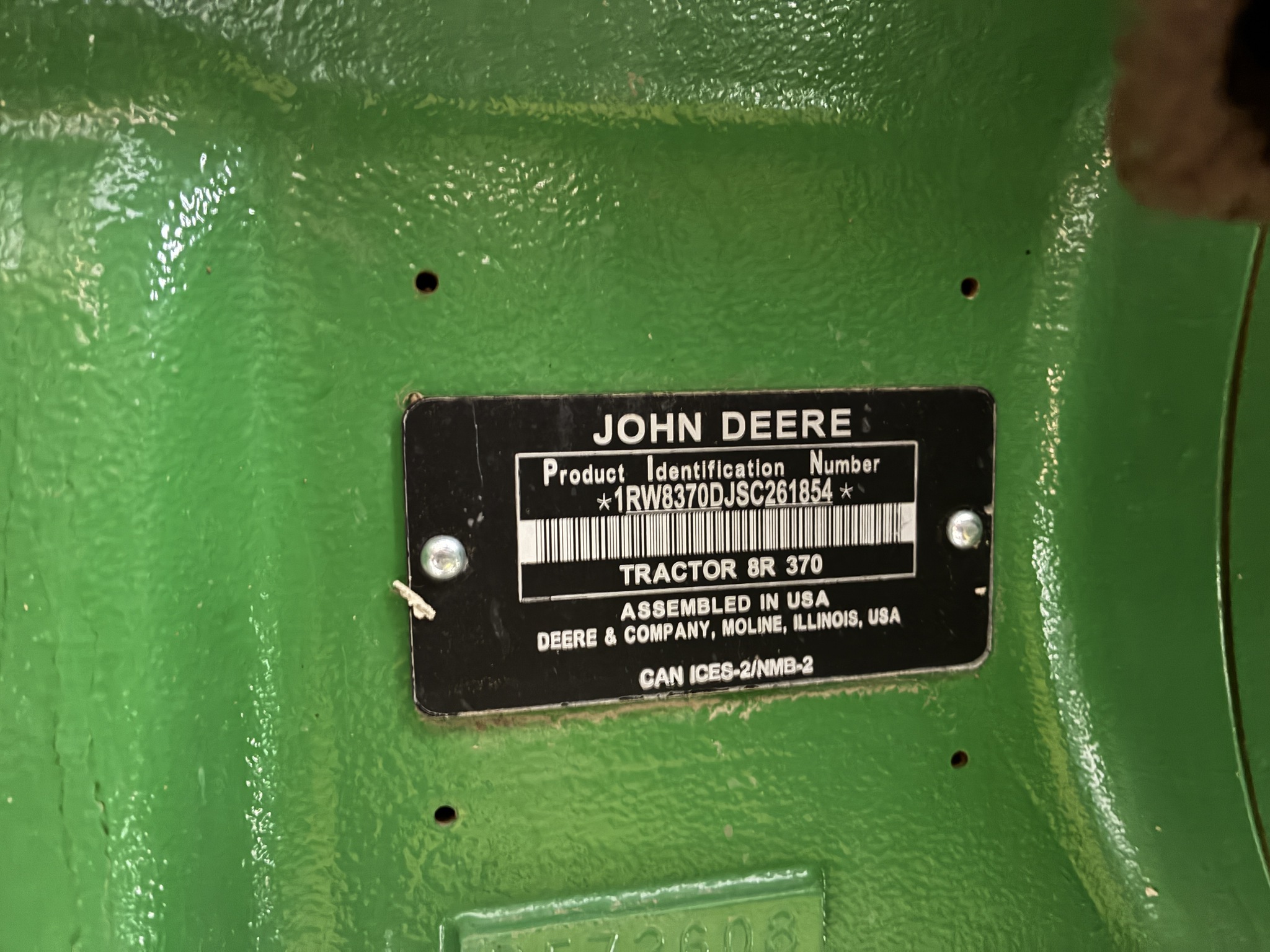  2025 John Deere 8R 370 at LandMark in Hebron, NE