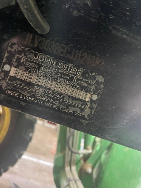  2018 John Deere 3038E at LandMark in Phillipsburg, KS
