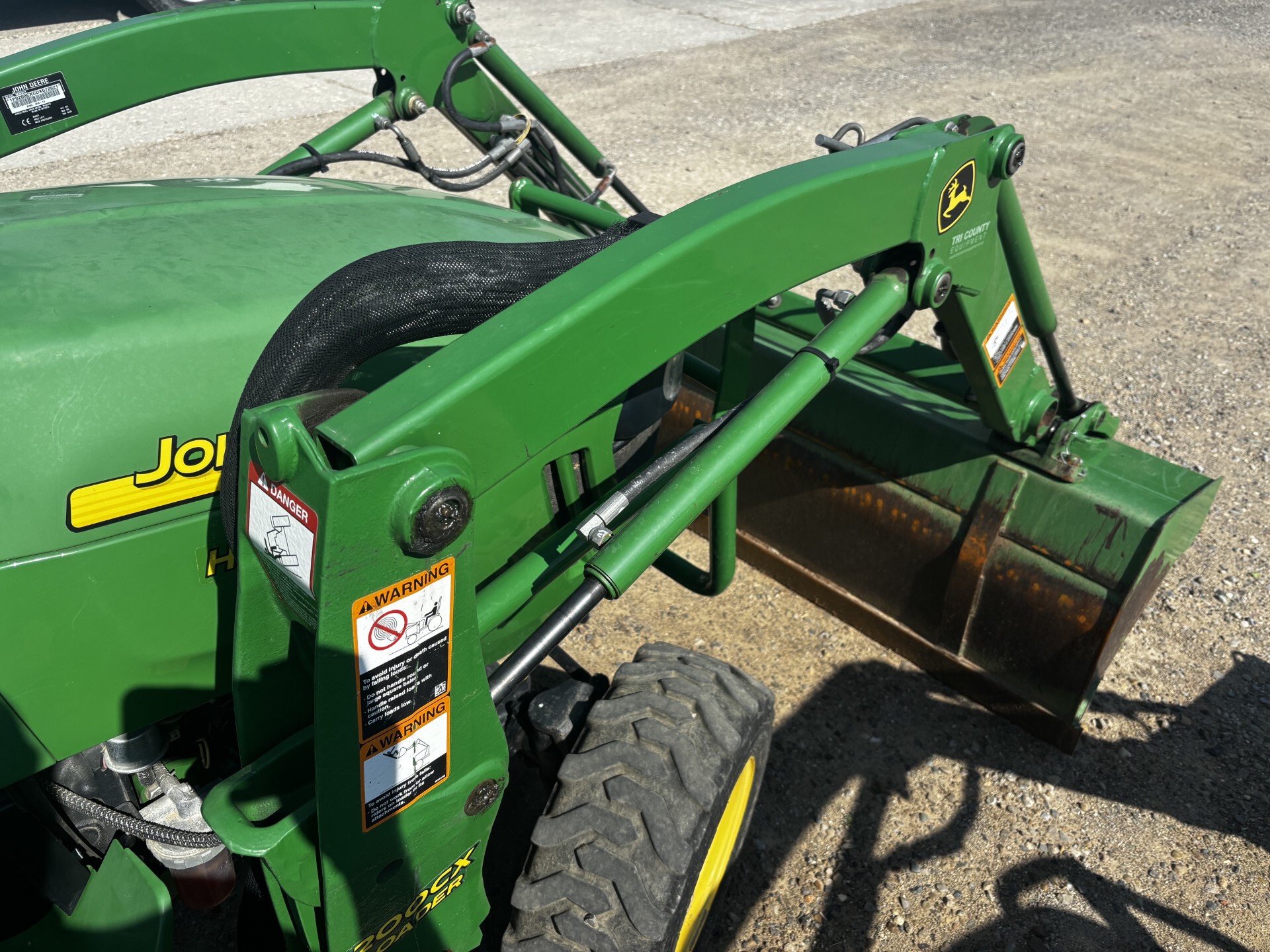 On Lot 2012 John Deere 2520 at Tri County Equipment Sandusky, MI