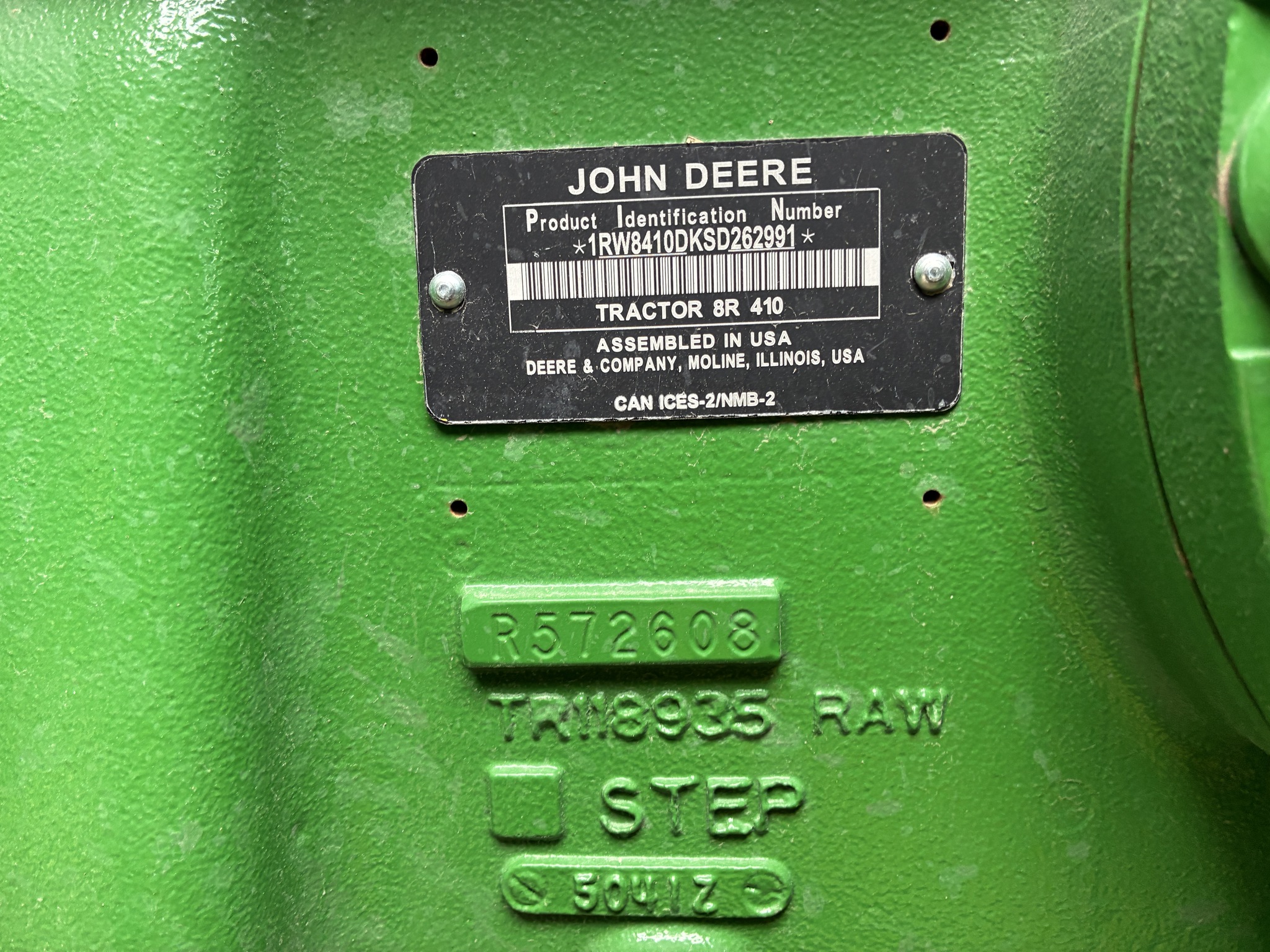  2025 John Deere 8R 410 at LandMark in Hebron, NE