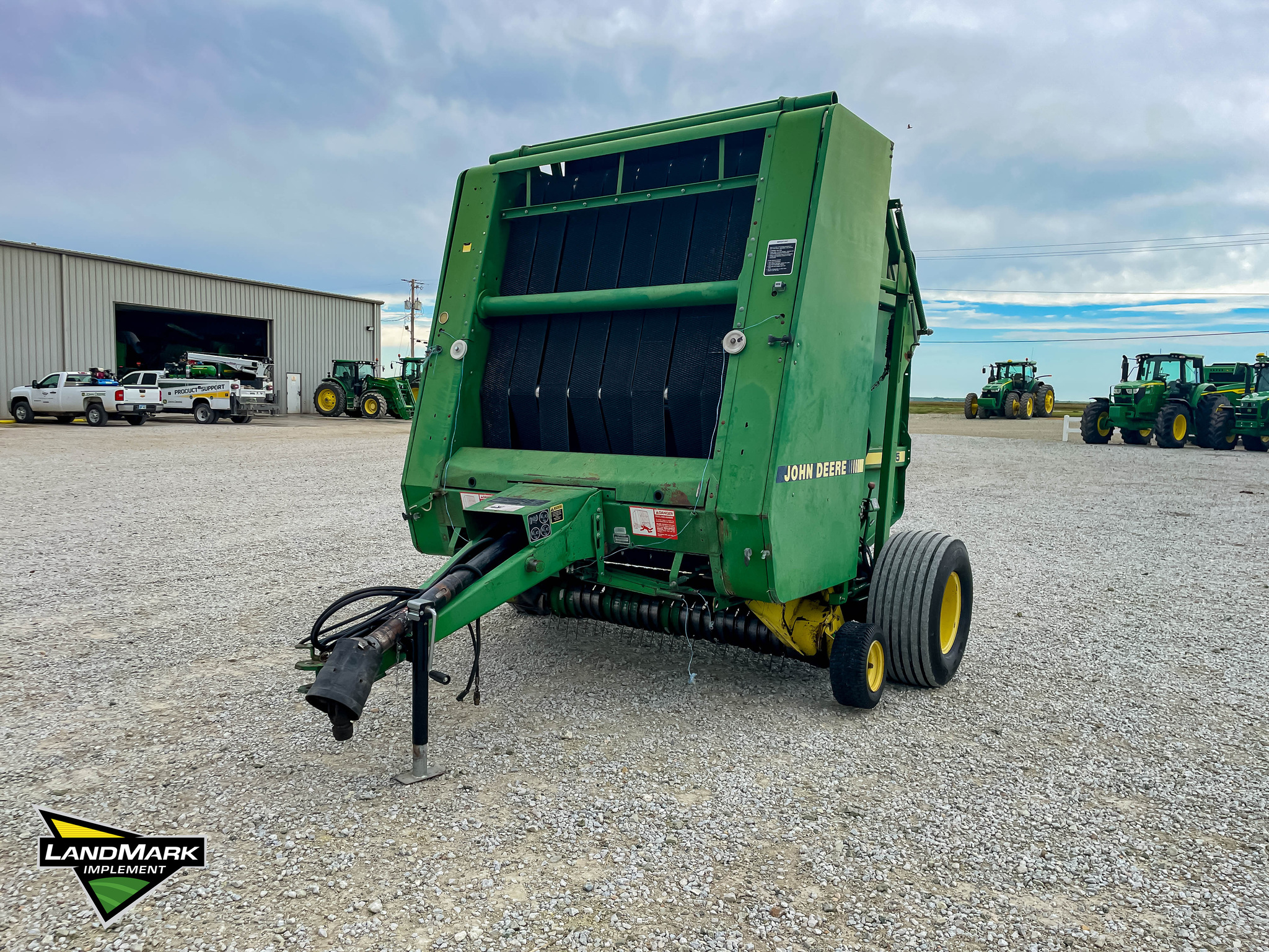  1990 John Deere 535 at LandMark in Smith Center, KS