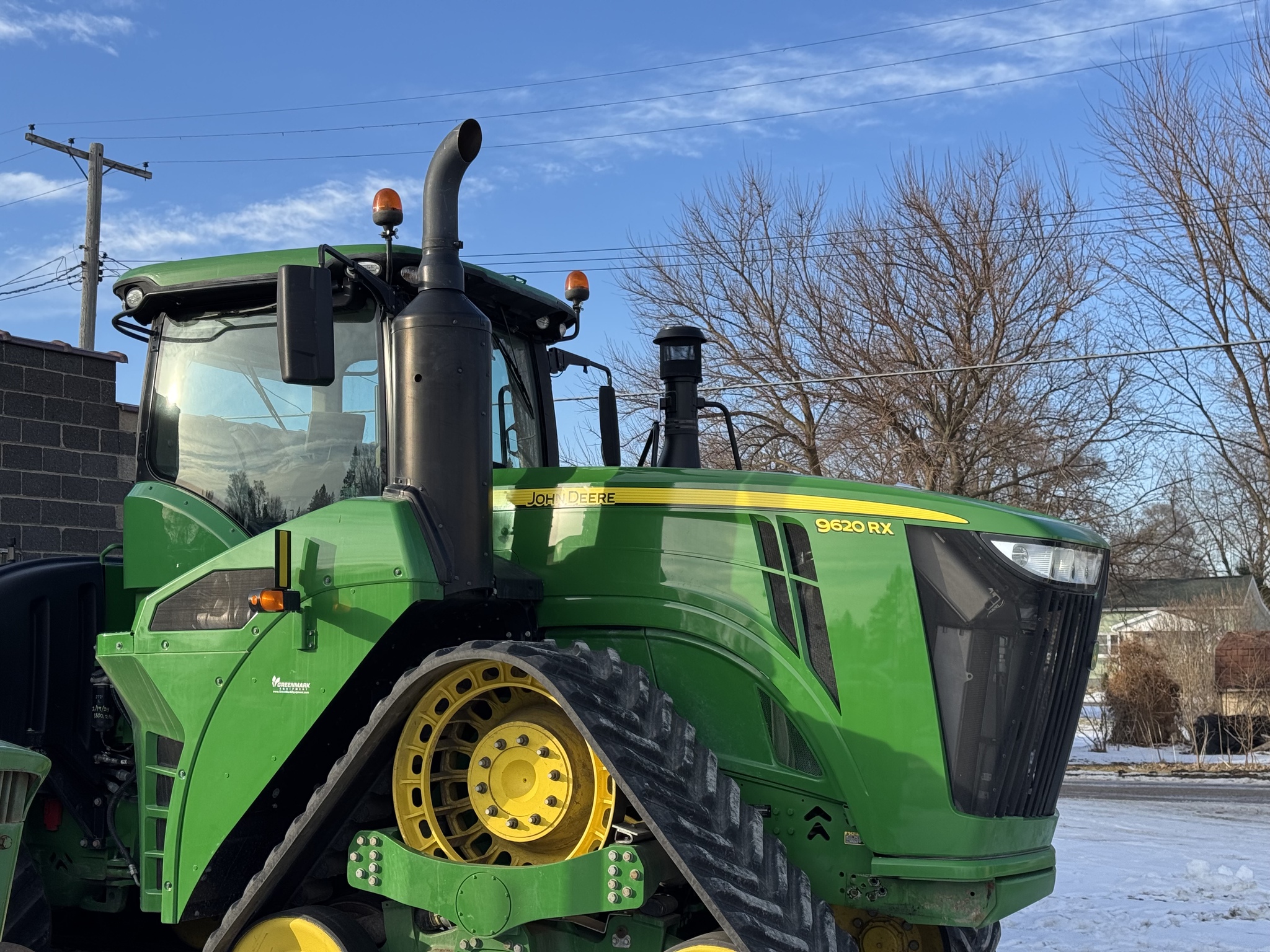 On Lot 2018 John Deere 9620RX at Tri County Equipment Sandusky, MI