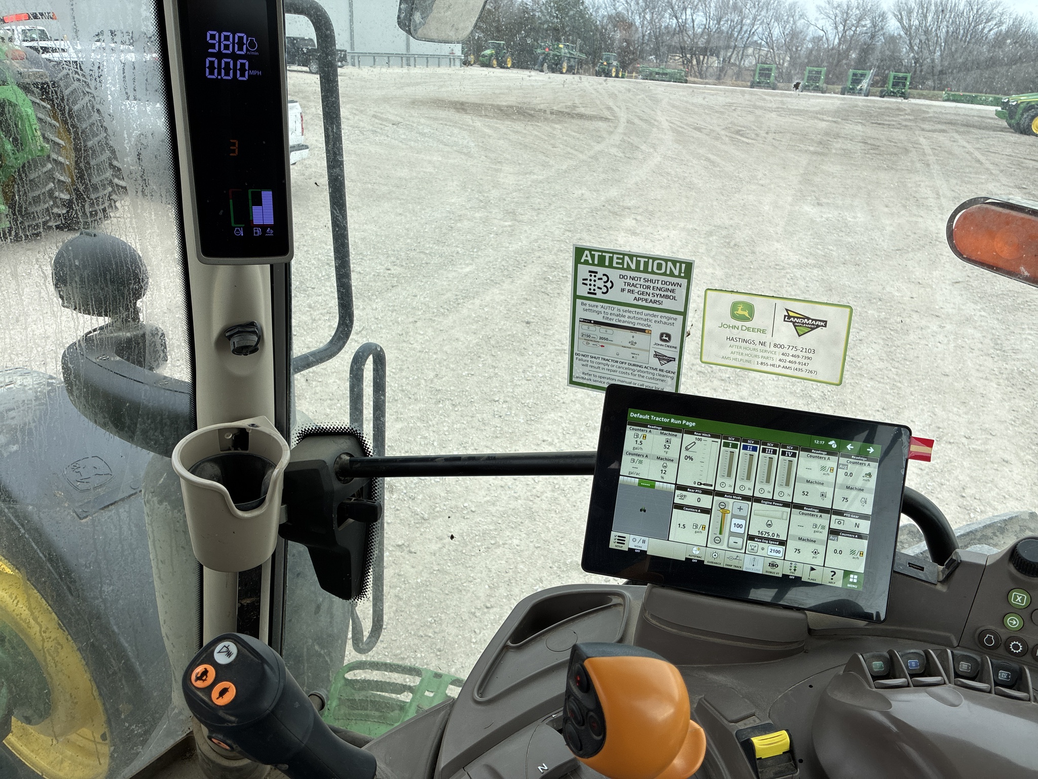  2024 John Deere 6R 195 at LandMark in Hastings, NE