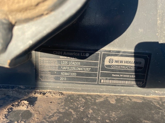  2013 NEW HOLLAND L225 at LandMark in Phillipsburg, KS