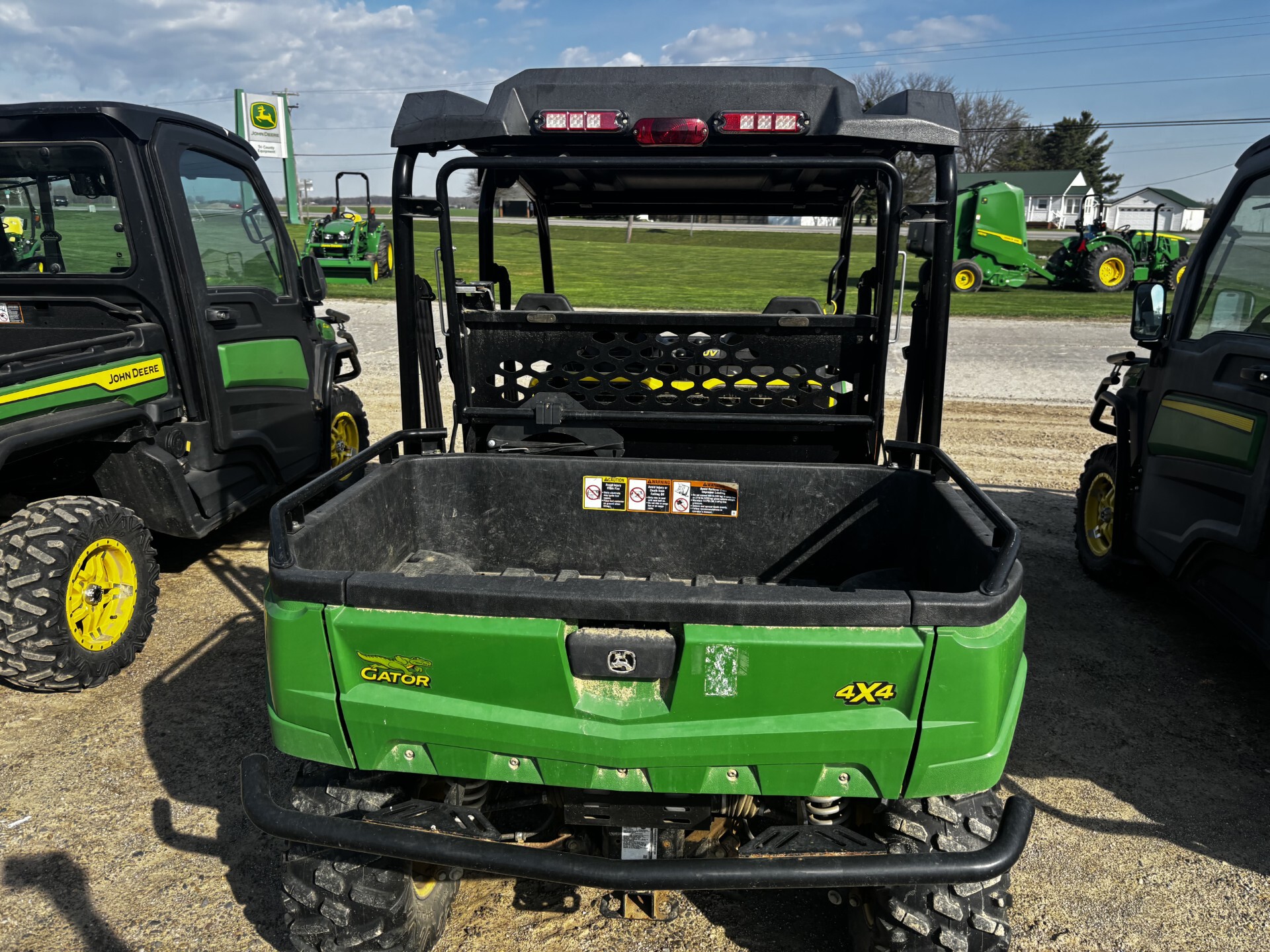 On Lot 2013 John Deere XUV 550 S4 GREEN at Tri County Equipment Sandusky, MI