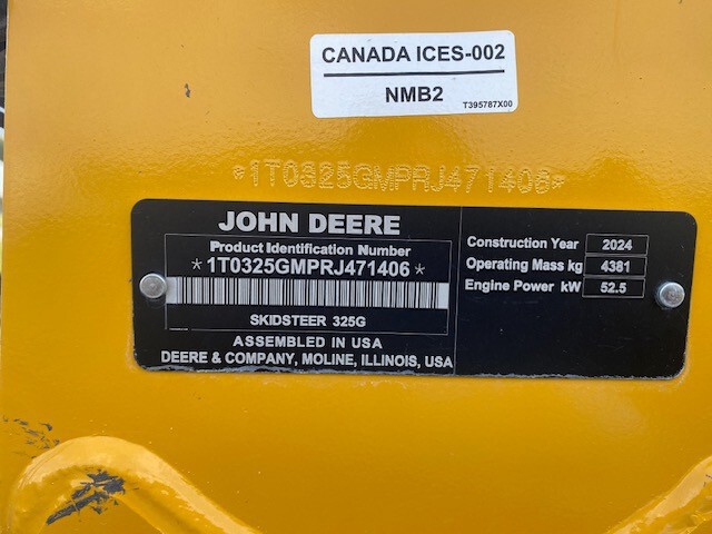  2024 John Deere 325G at LandMark in Beatrice, NE