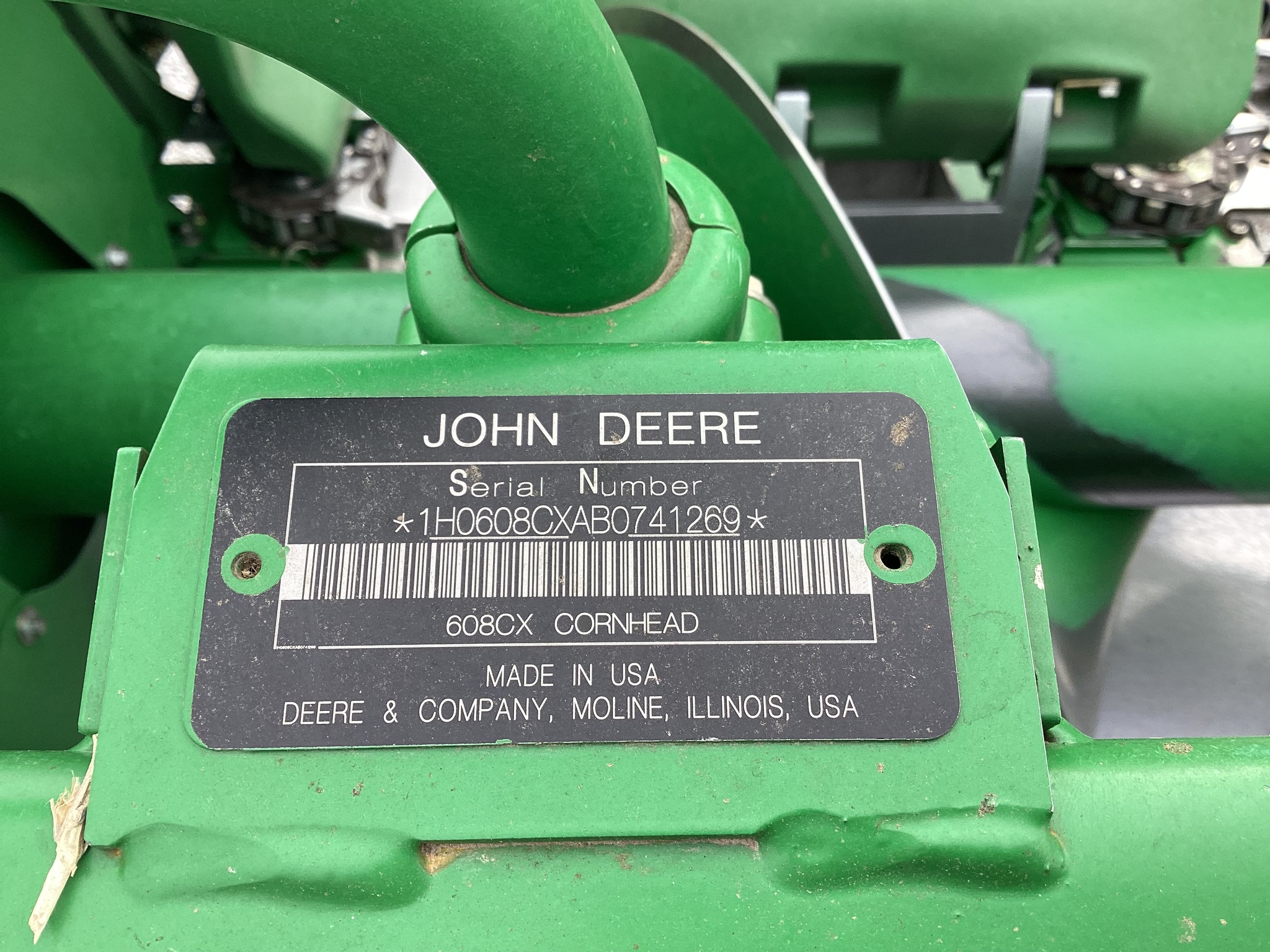  2011 John Deere 608C at LandMark in Hastings, NE