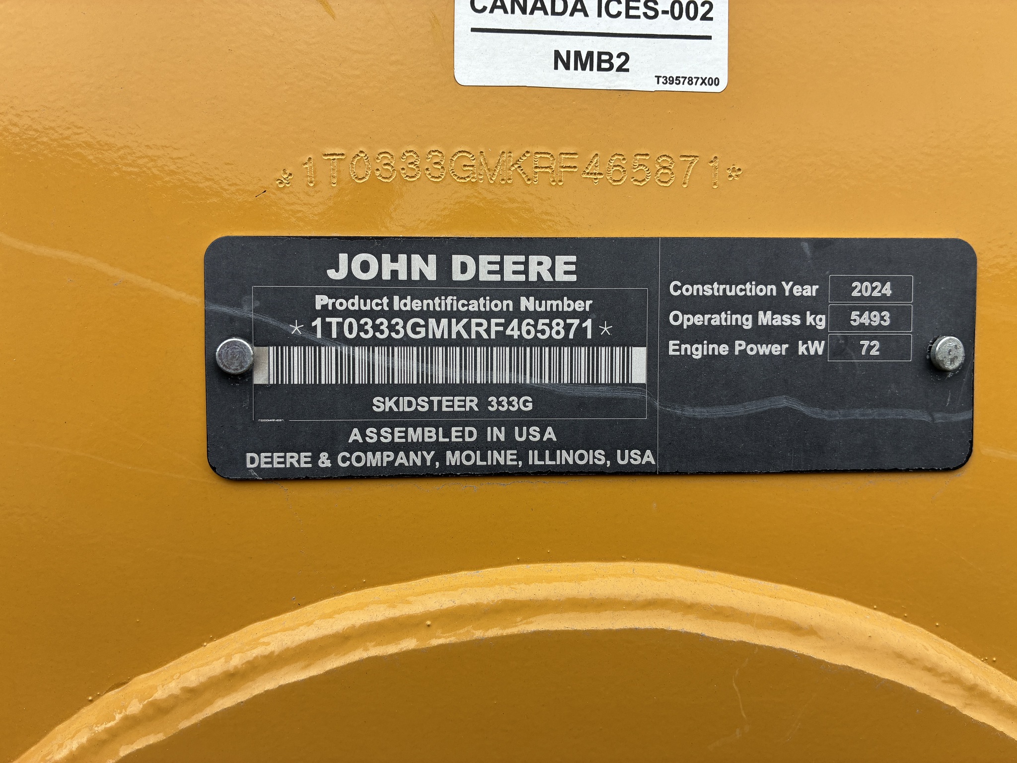  2024 John Deere 333G at LandMark in Gothenburg, NE