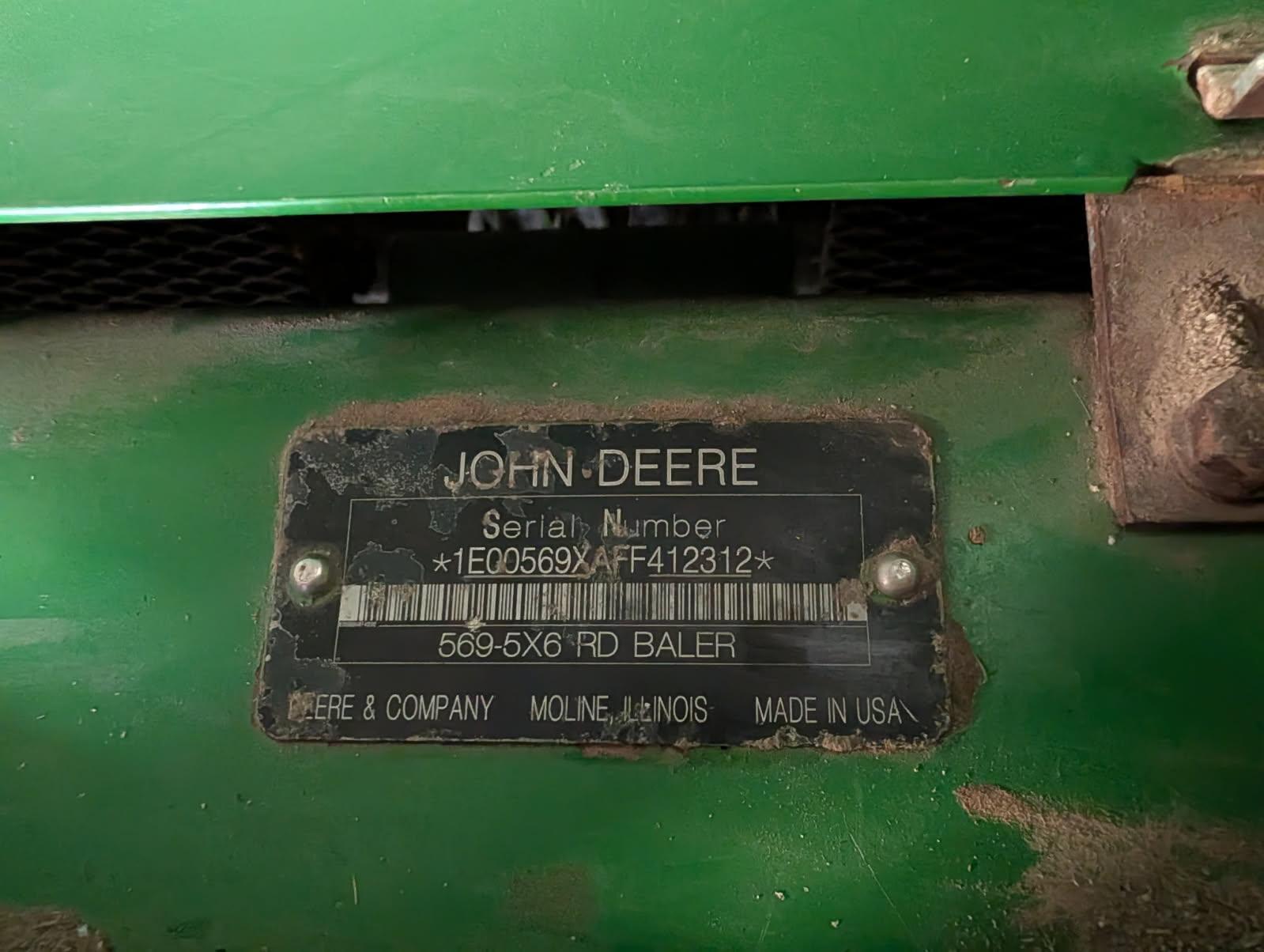  2015 John Deere 569 at LandMark in Minden, NE