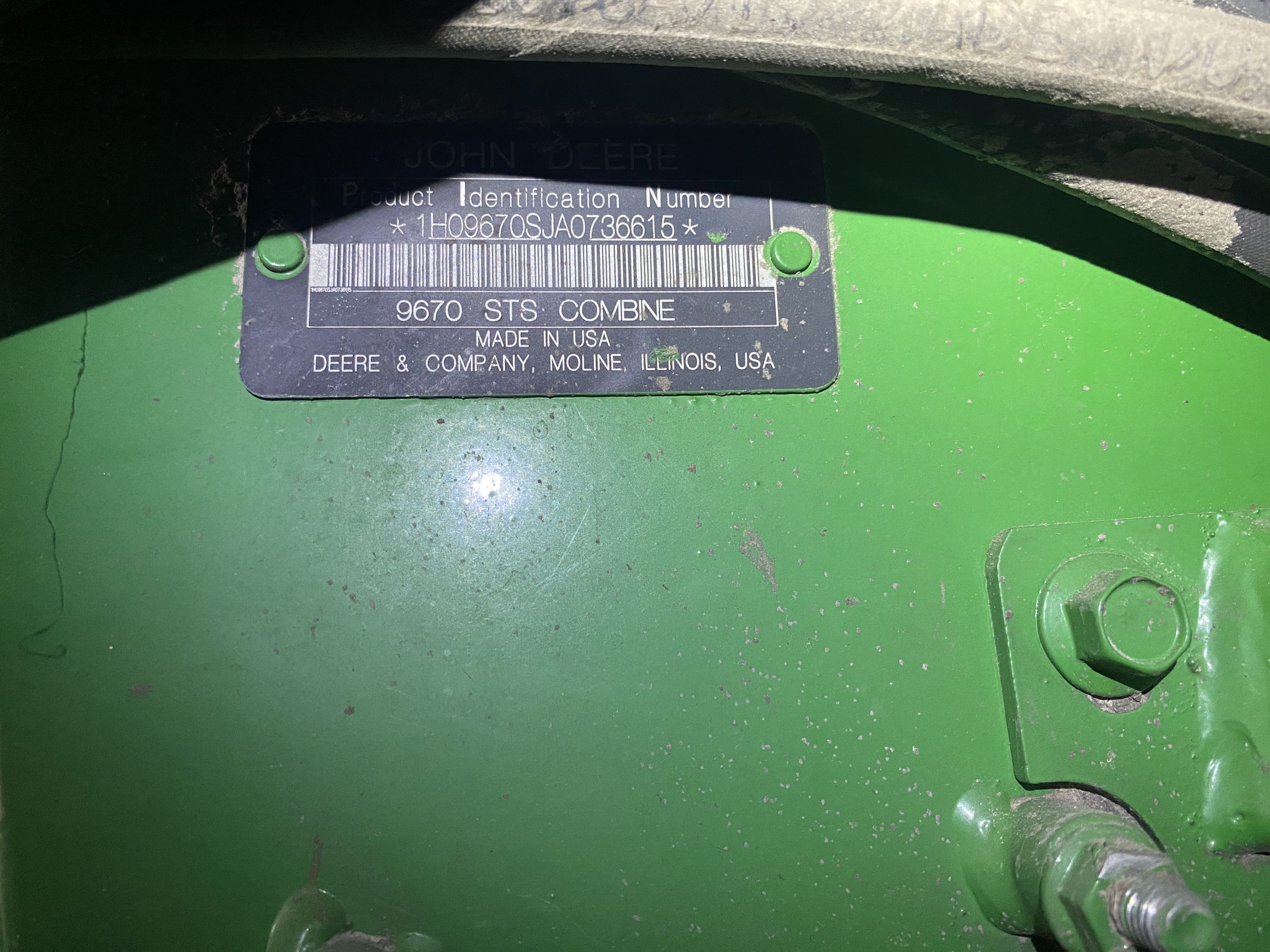  2010 John Deere 9670 STS at LandMark in Hebron, NE