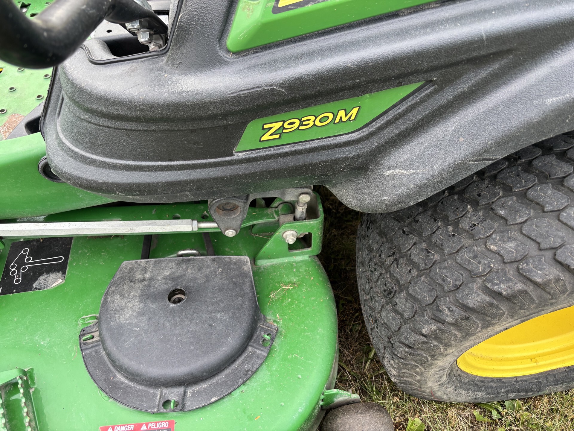 On Lot 2022 John Deere Z930M at Tri County Equipment Reese, MI