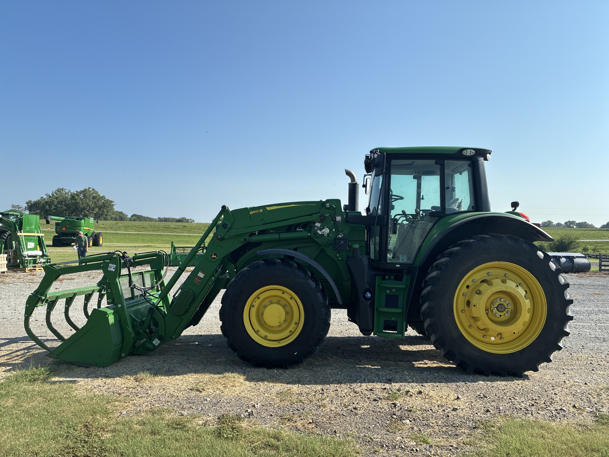  2024 John Deere 6155M at LandMark in Marysville, KS