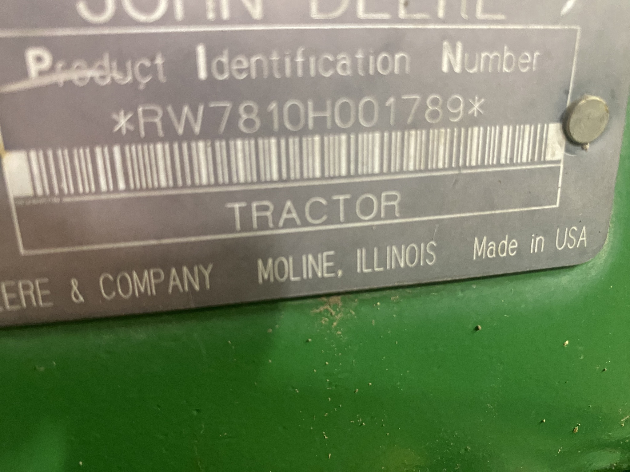  1996 John Deere 7810 at LandMark in Hebron, NE