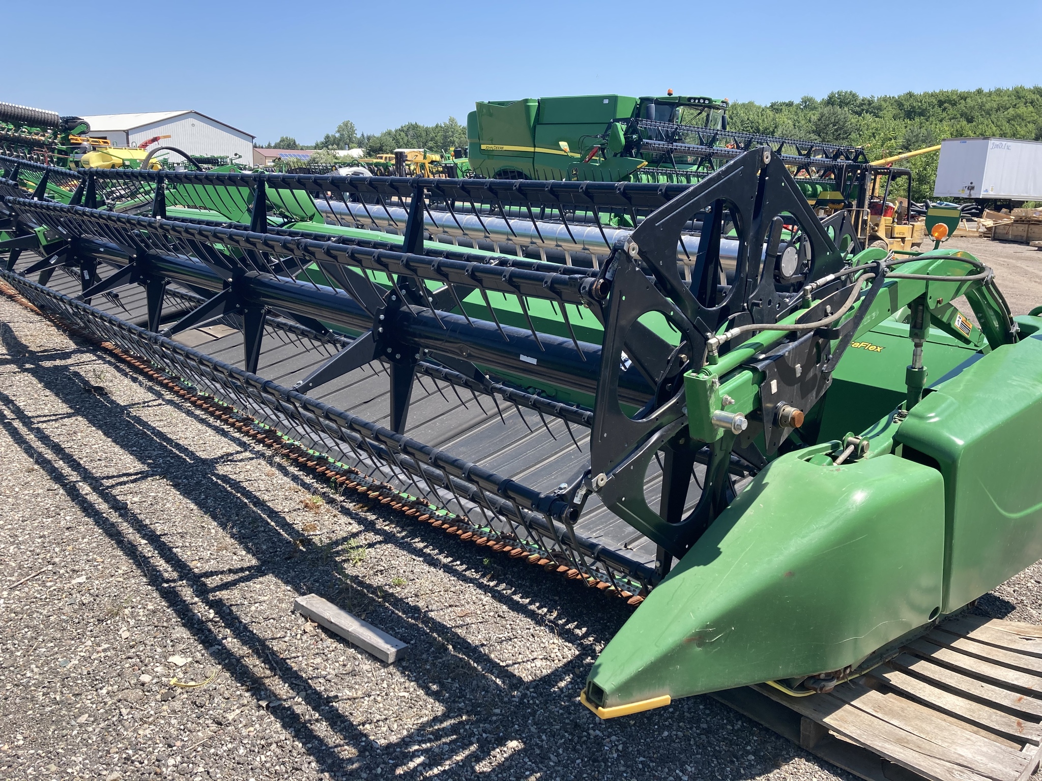 On Lot 2012 John Deere 640FD at Tri County Equipment Caro, MI