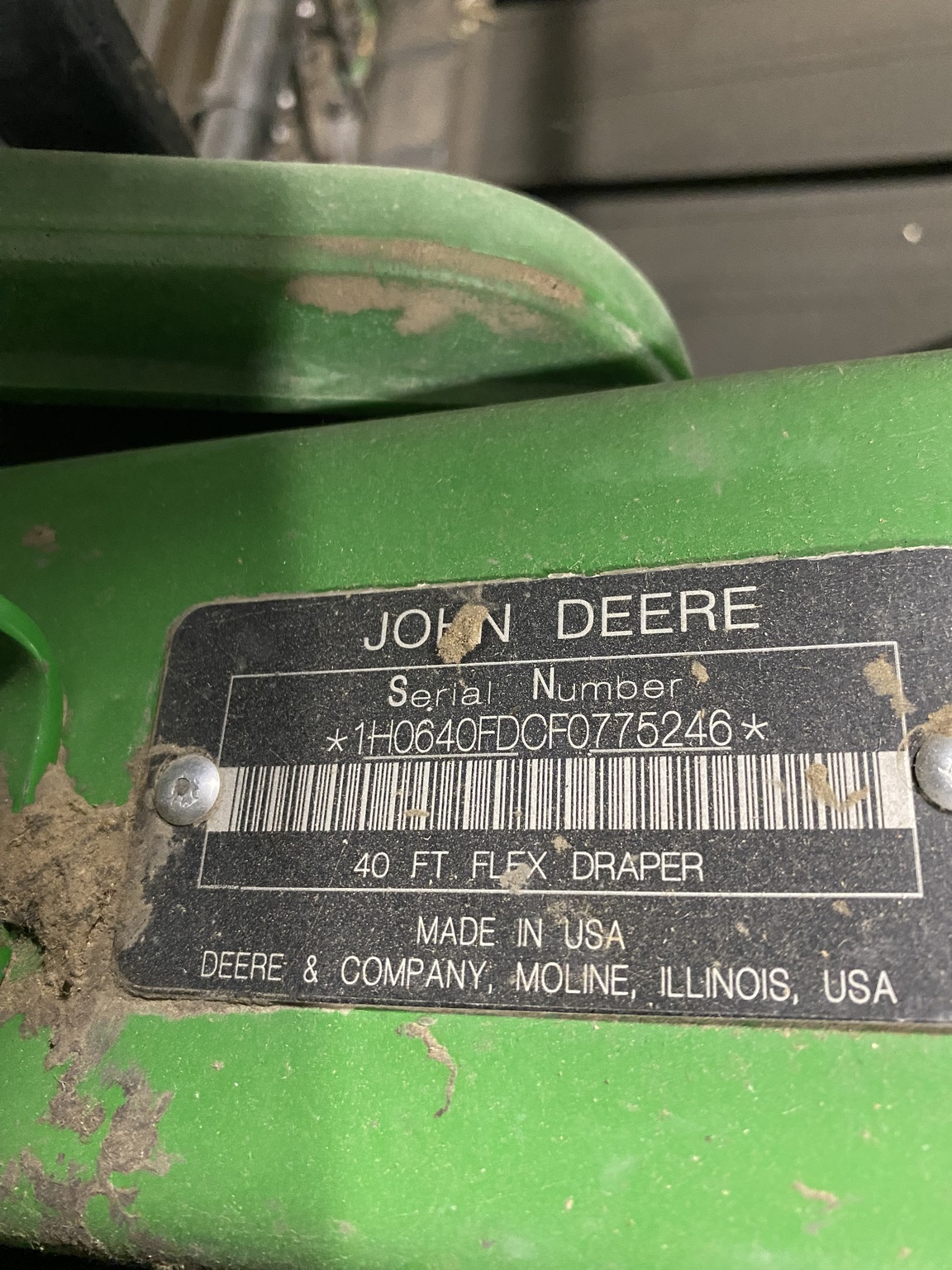  2015 John Deere 640FD at LandMark in Kearney, NE