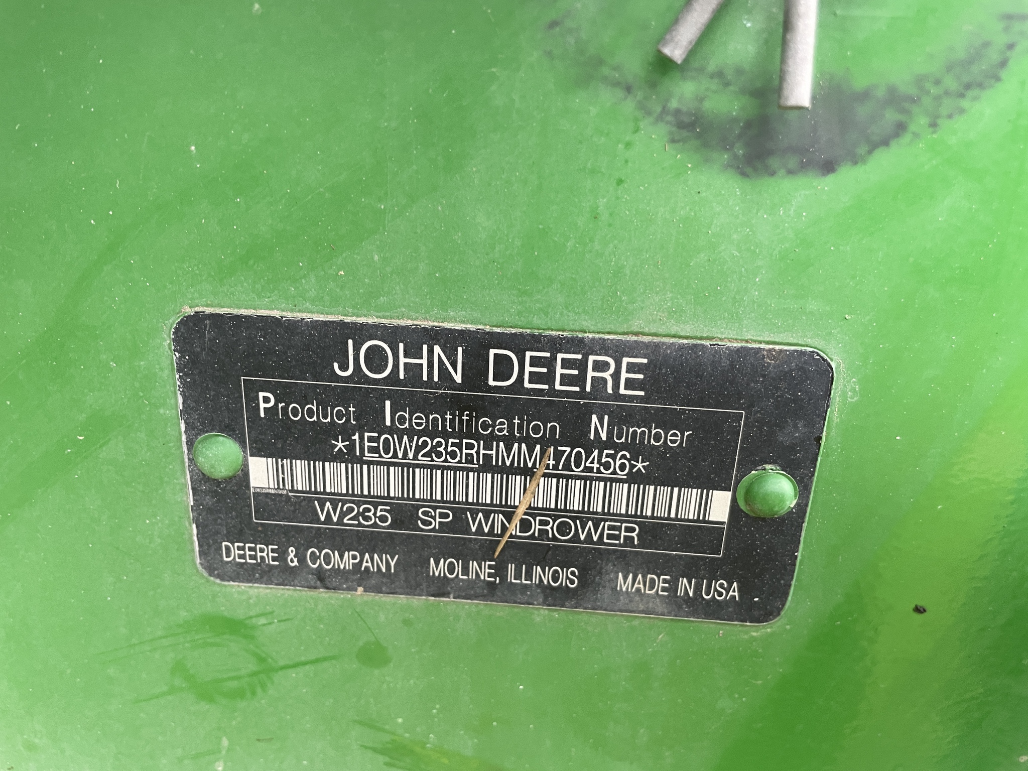  2021 John Deere W235 at LandMark in Phillipsburg, KS