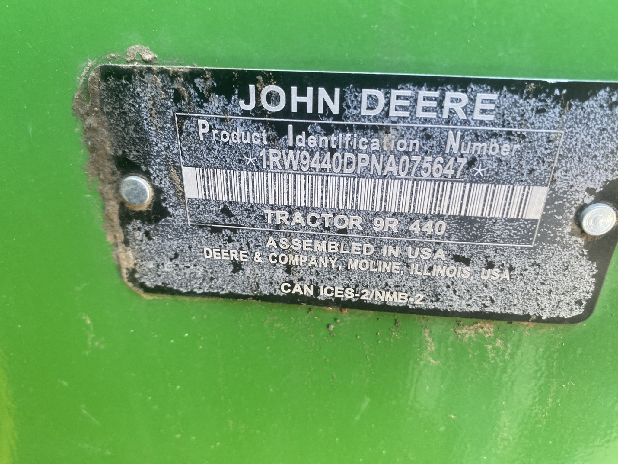  2022 John Deere 9R 440 at LandMark in Hebron, NE