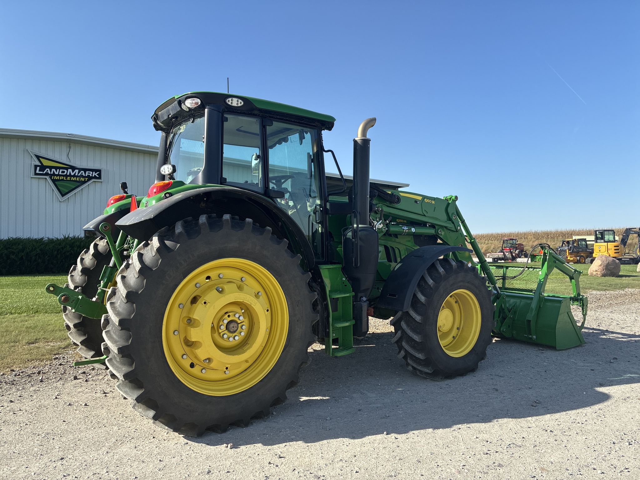  2024 John Deere 6155M at LandMark in Marysville, KS