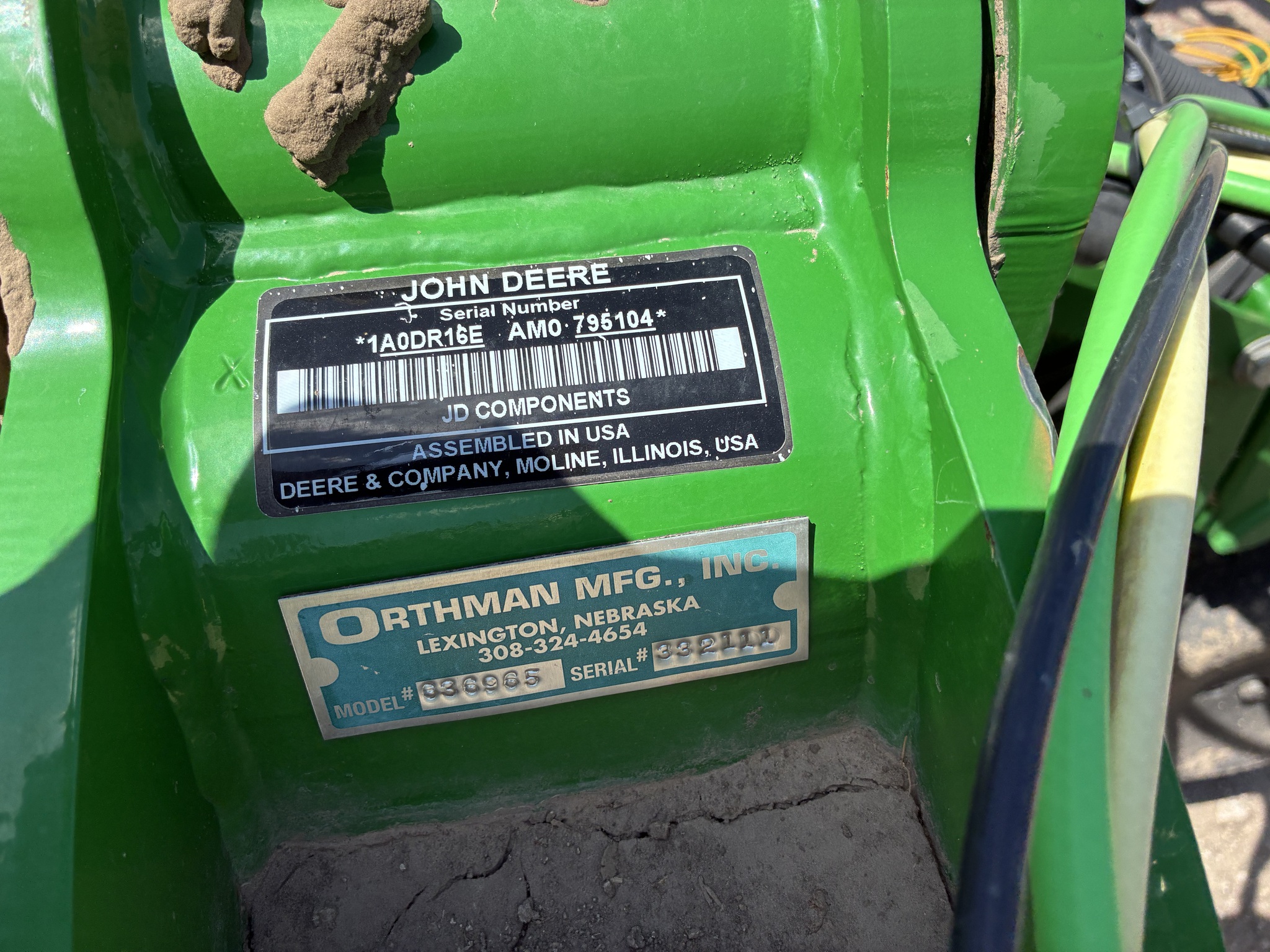  2021 John Deere DR16X at LandMark in Lexington, NE