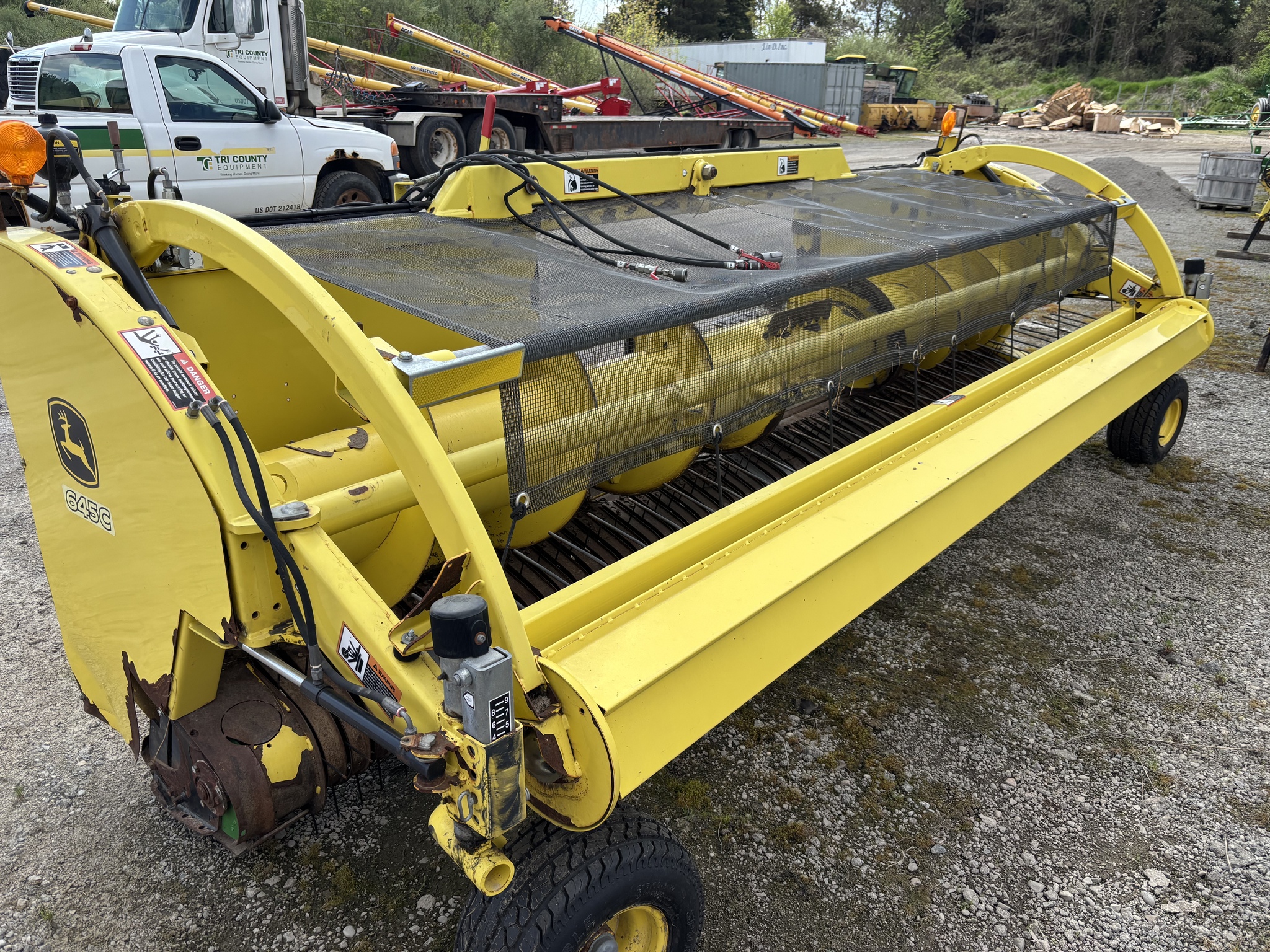 On Lot 2014 John Deere 645C at Tri County Equipment Sandusky, MI