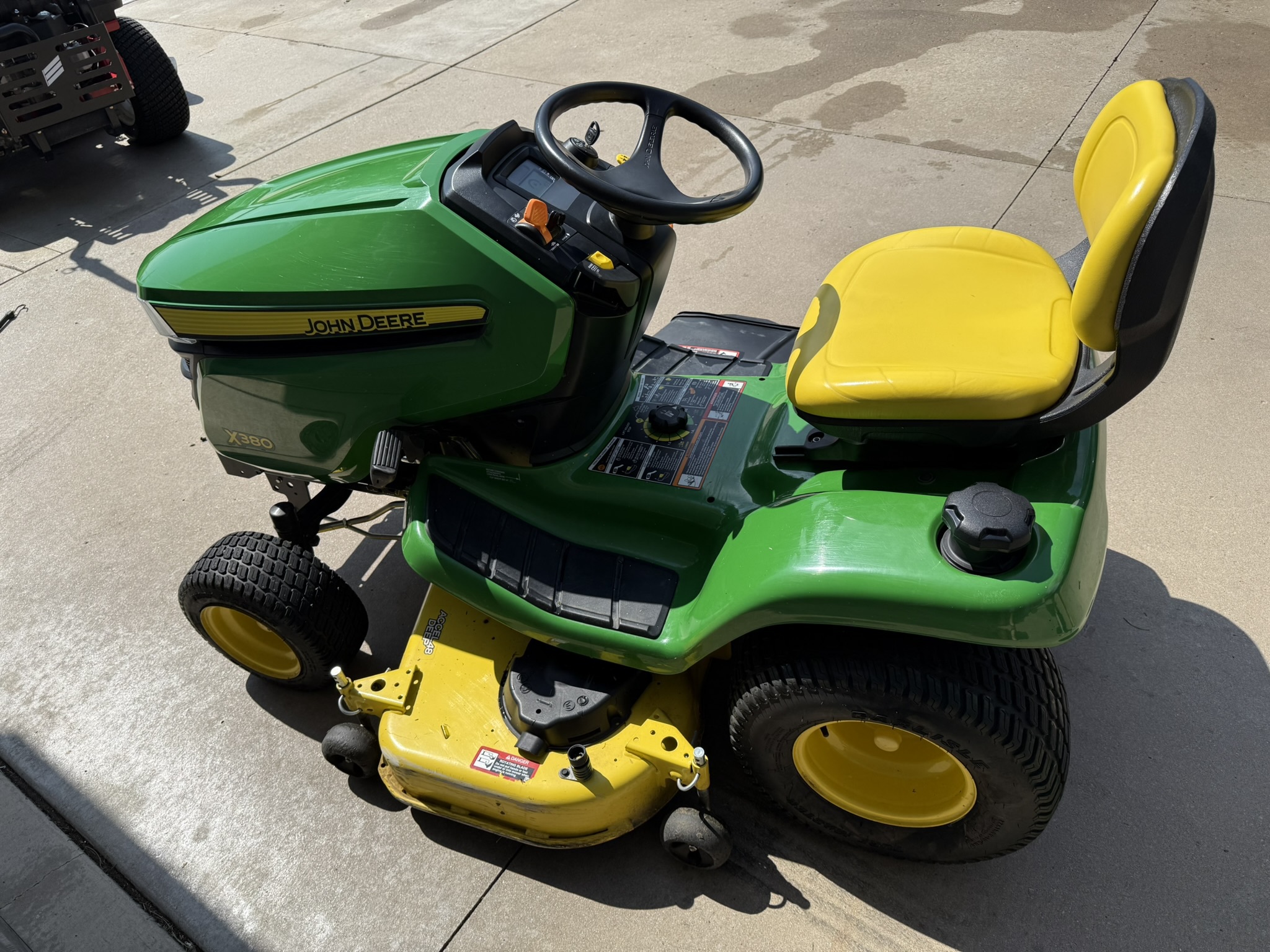  2019 John Deere x380 at LandMark in Marysville, KS