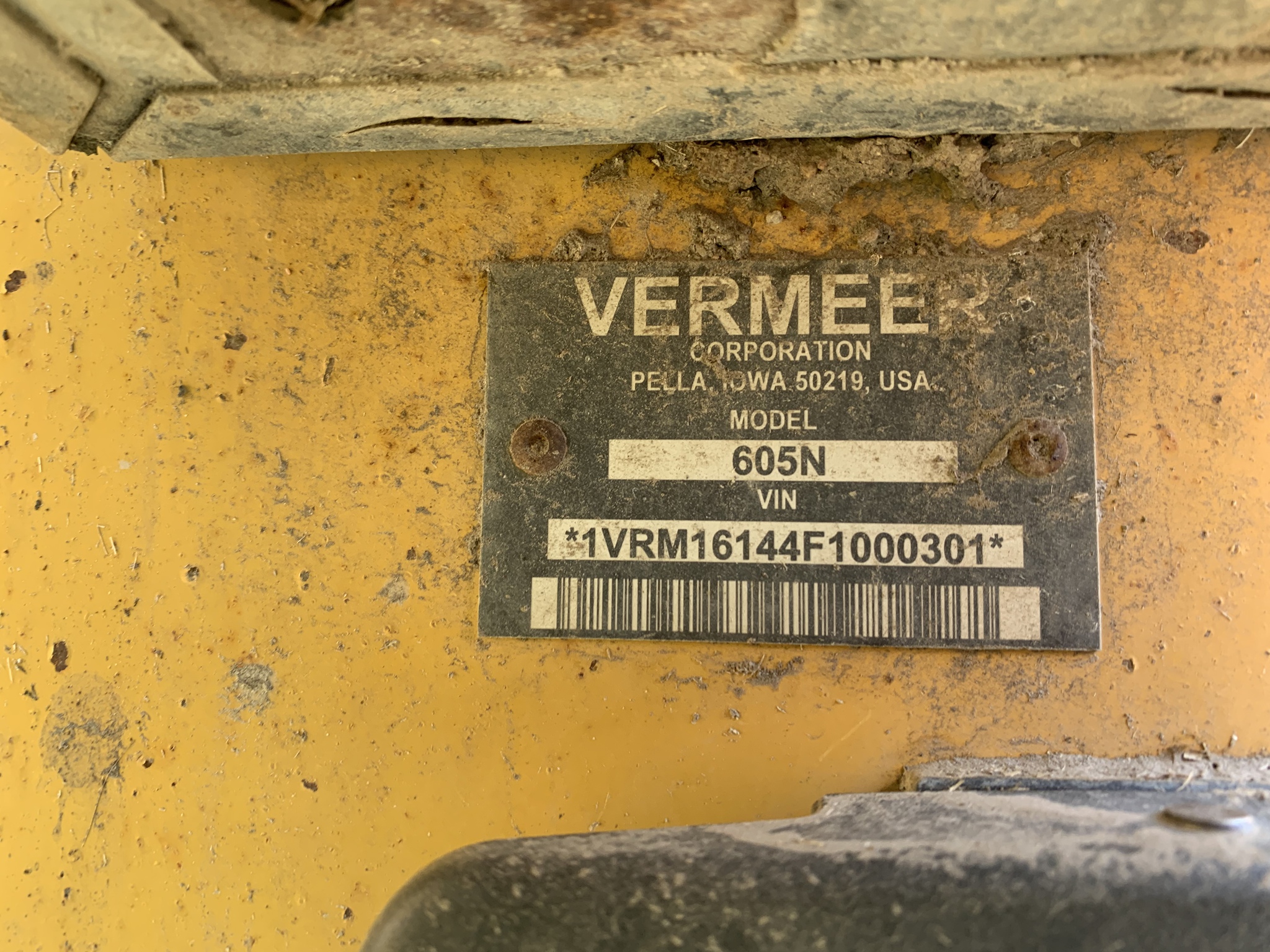  2015 Vermeer 605N at LandMark in Holdrege, NE