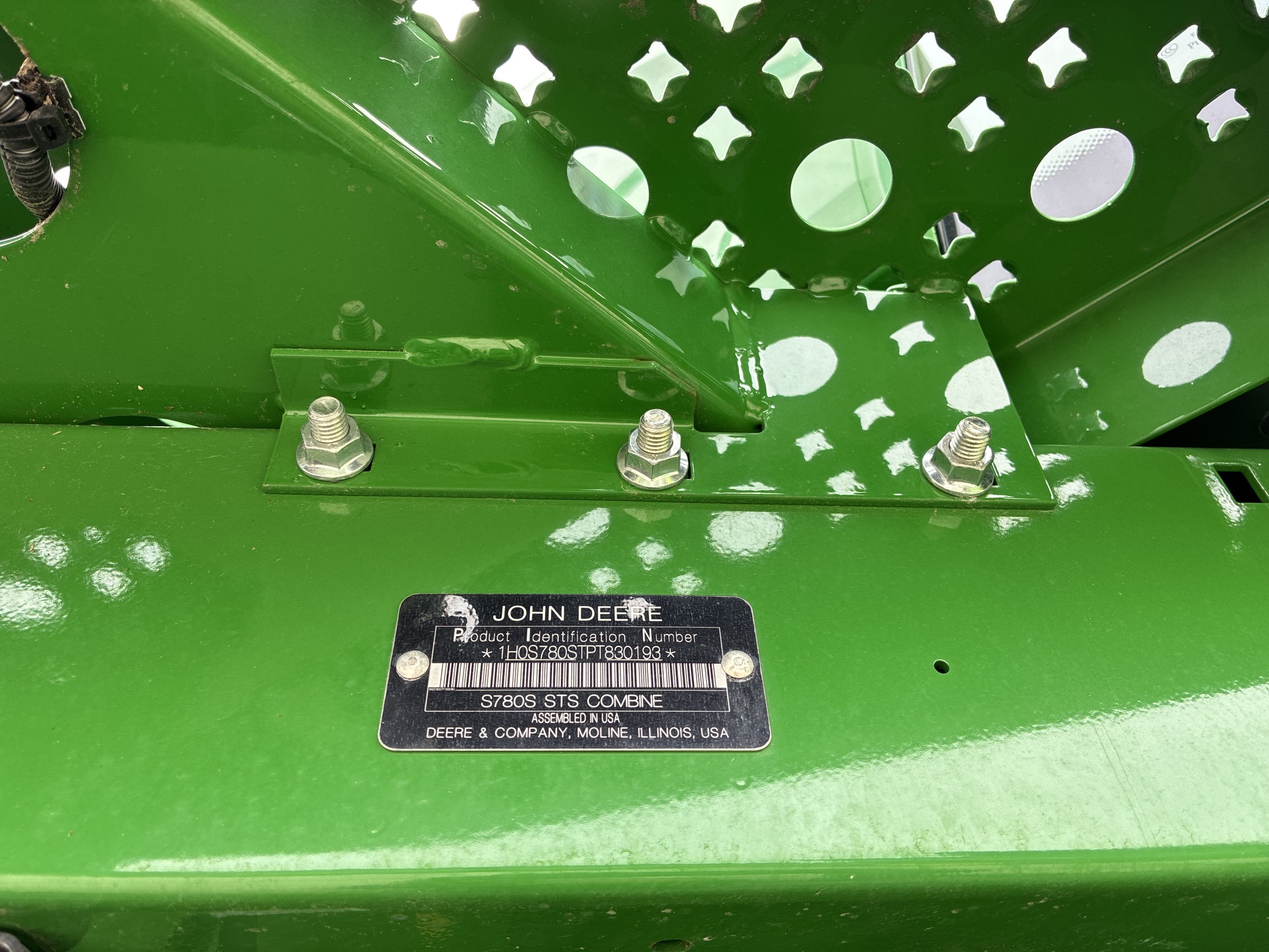  2024 John Deere S780 at LandMark in Hastings, NE