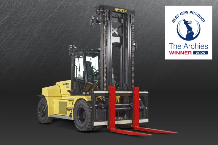 New Hyster J300-360XD at Papé Material Handling