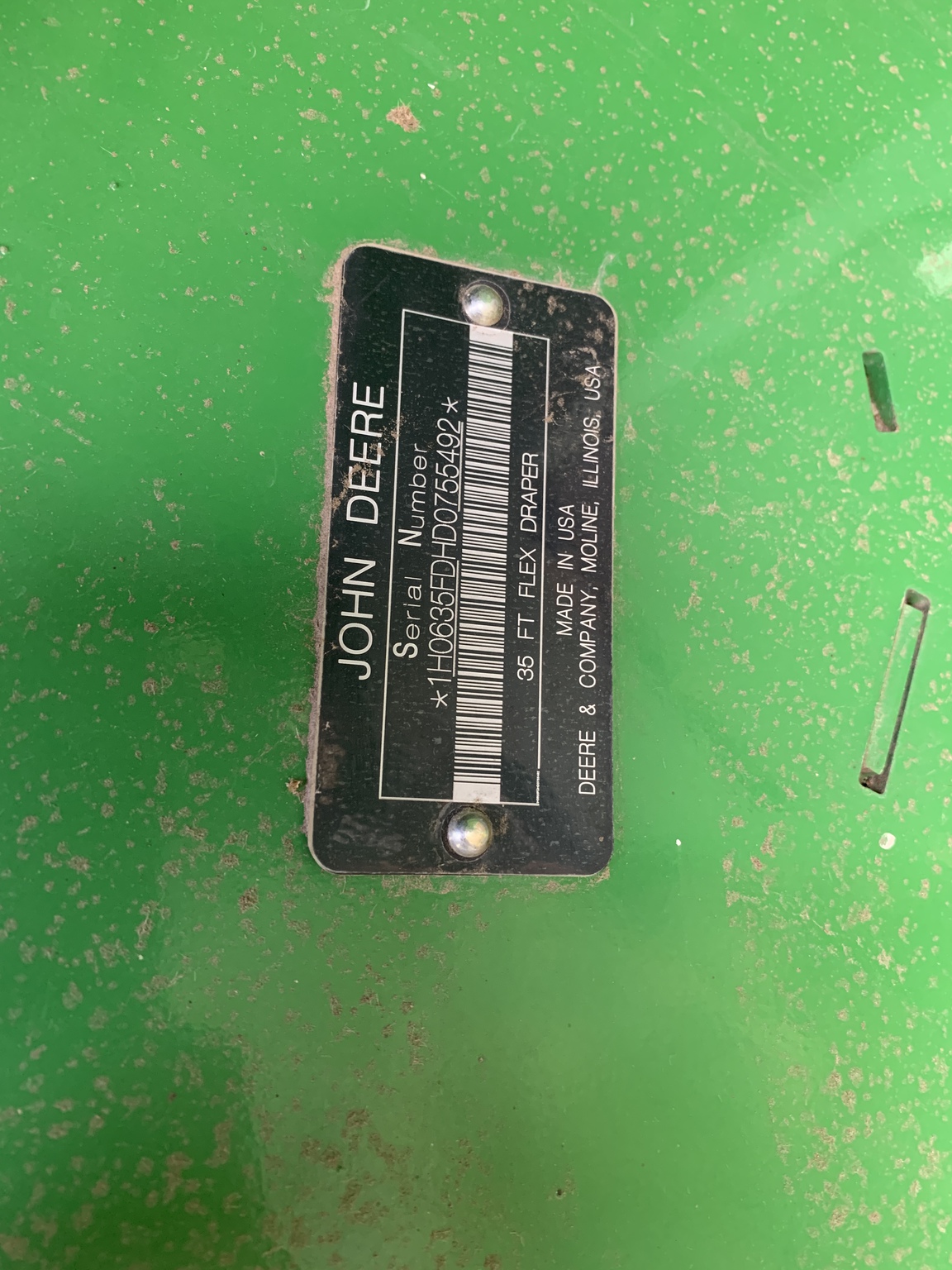  2013 John Deere 635FD at LandMark in Fairfield, NE